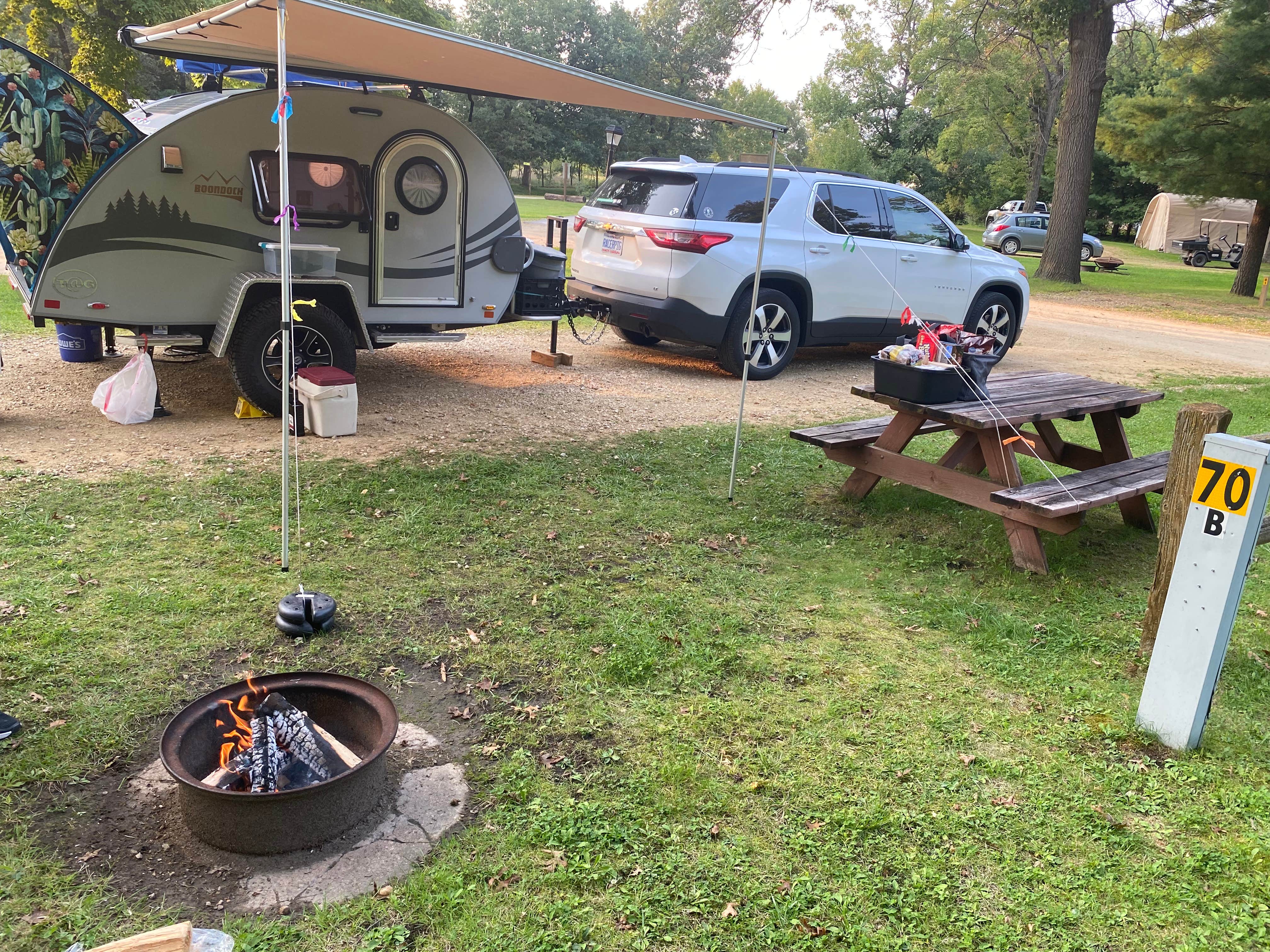 Joe B.'s photo of rv camping at Oakdale KOA near Pittsville, WI