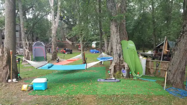 Camper-submitted photo at Avoca Lake Tent Camping Resort near Dodgeville, WI