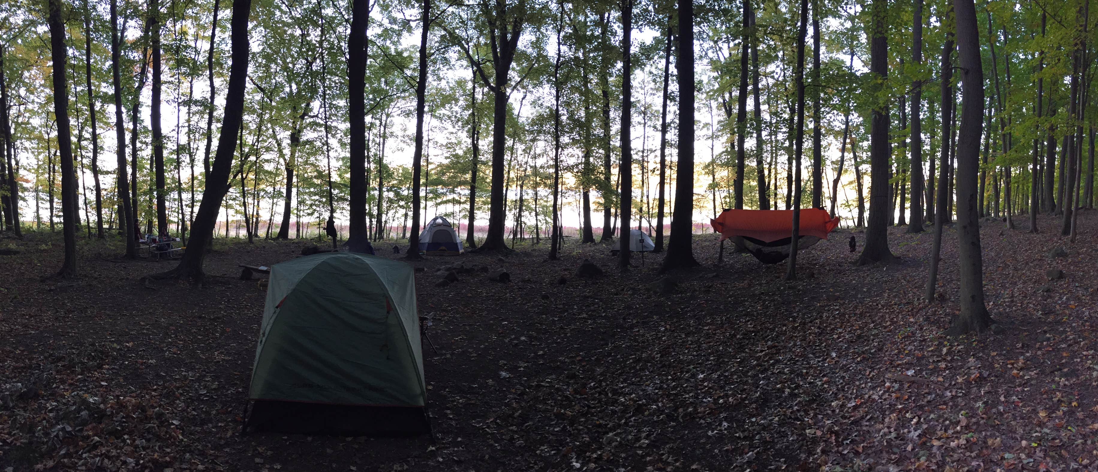 Agbi B.'s photo of tent camping at Round Valley State Park Campground near Whitehall Township, PA