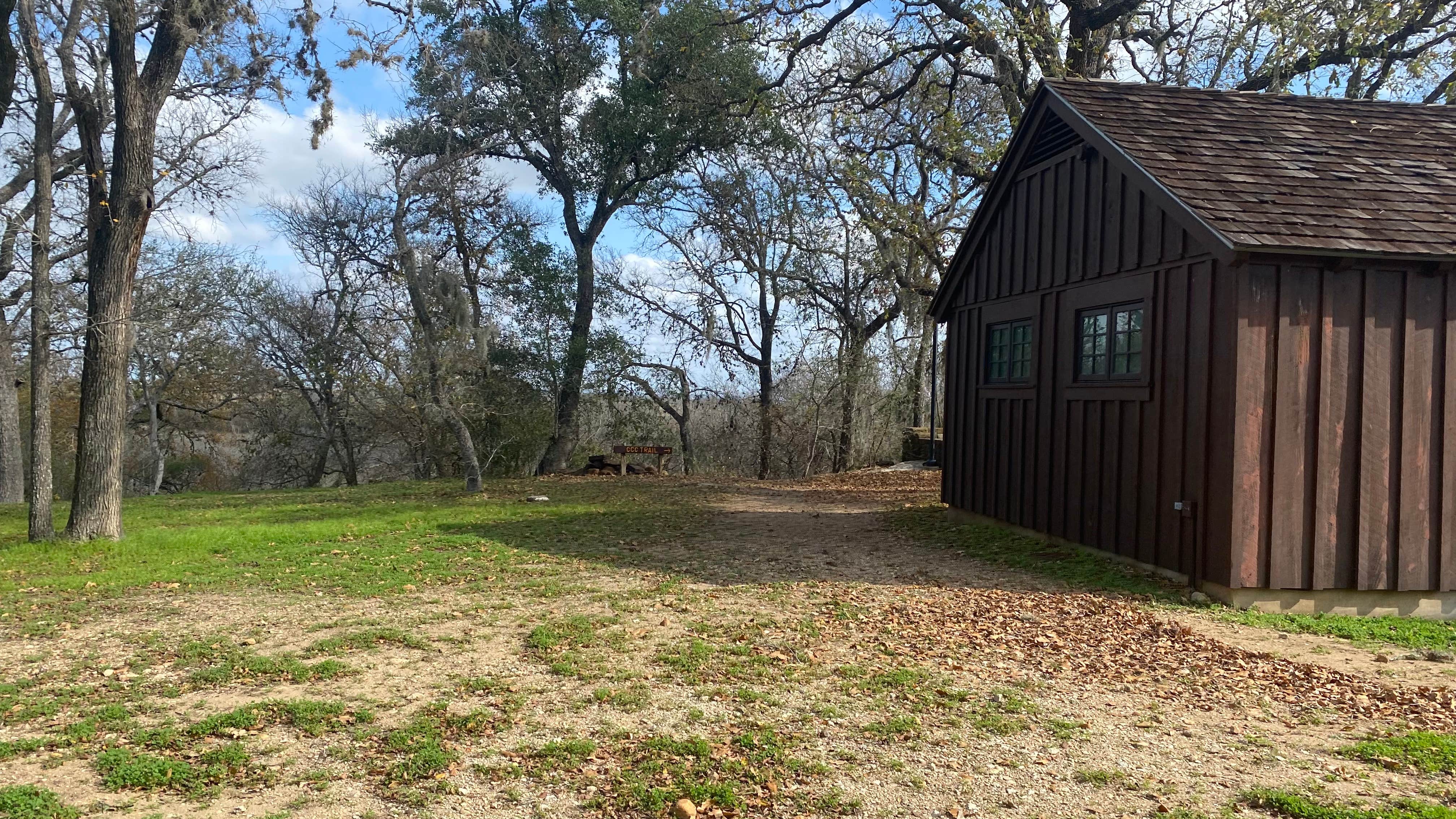 Shelly S.'s photo of glamping accommodations at Lockhart State Park Campground near Sunset Valley, TX