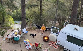 Care B.'s photo of camping with pets at Saddle Mountain Ranch near Big Sur, CA