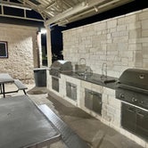 Outdoor grilling station