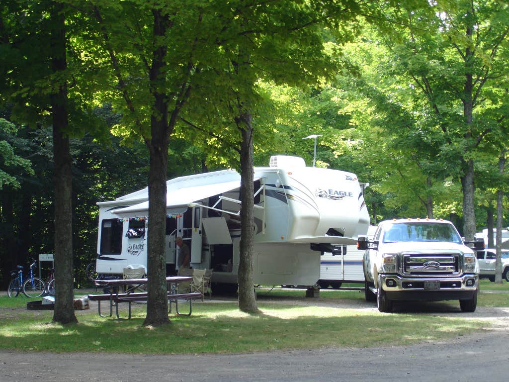 Camper-submitted photo at Indigo Bluffs RV Park near South Boardman, MI