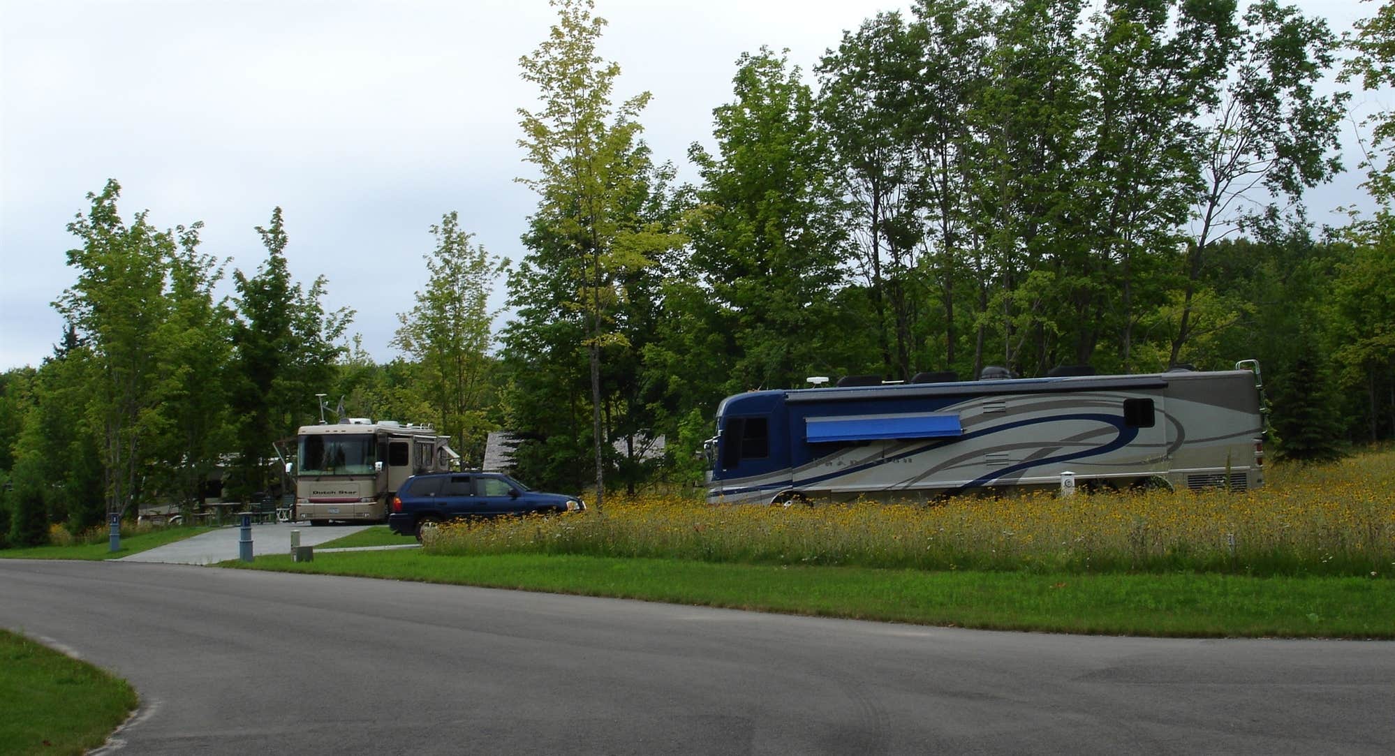 The Dyrt's photo of rv camping at Indigo Bluffs RV Park near Manistee, MI