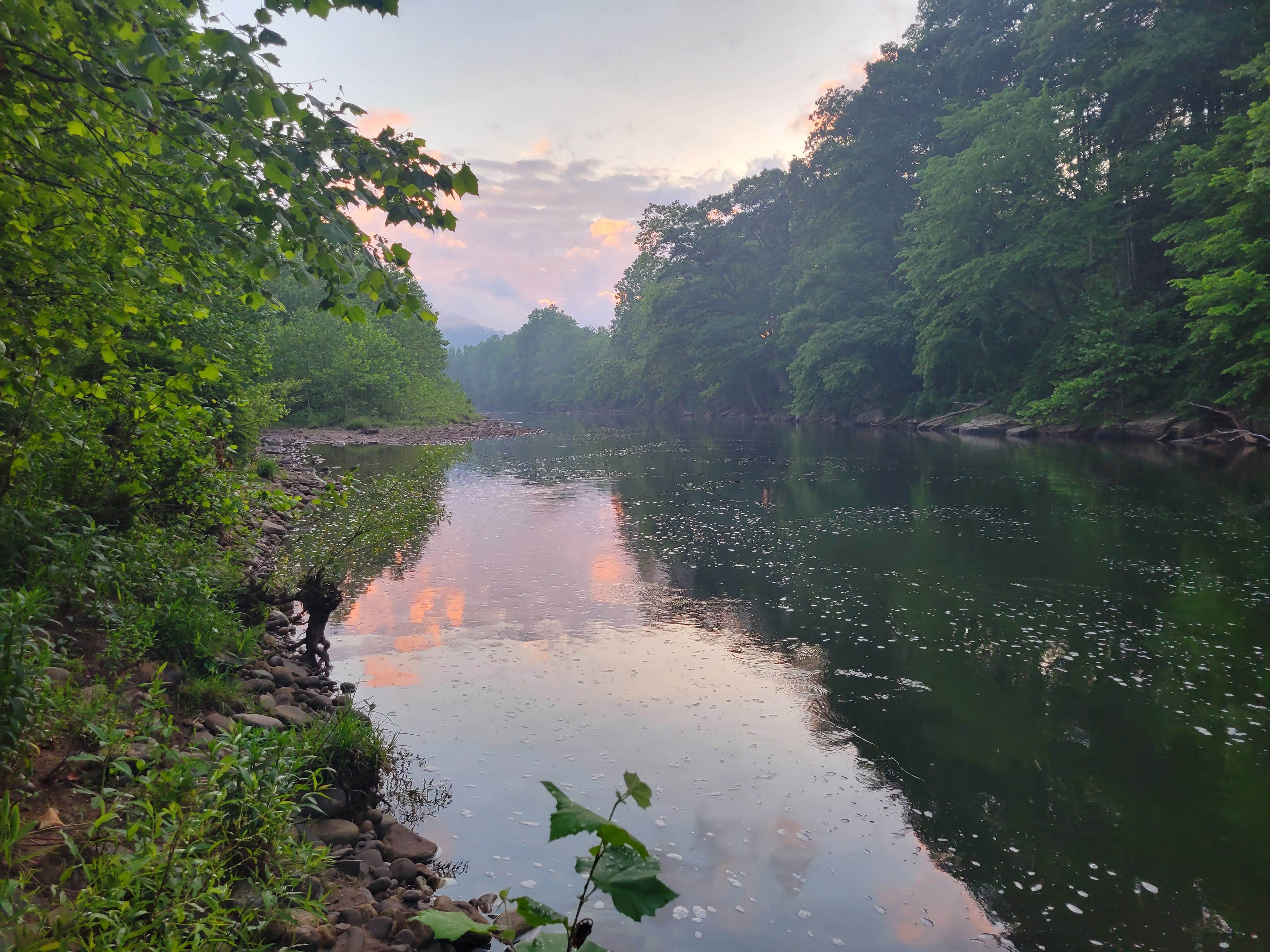 Camper-submitted photo at Brooklyn Heights Riverfront Campground near Seneca Rocks, WV