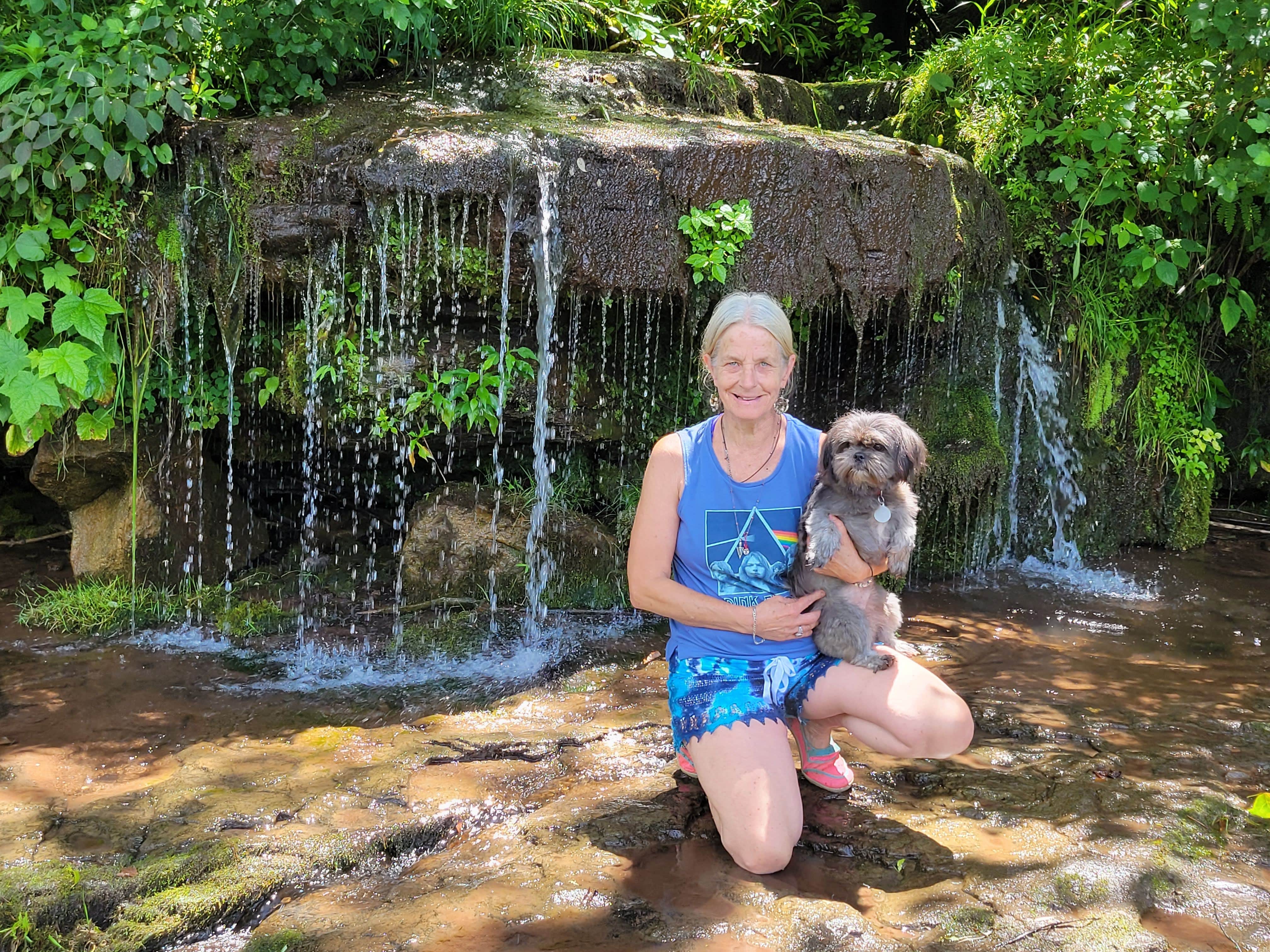 Vince L.'s photo of camping with pets at Brooklyn Heights Riverfront Campground near Terra Alta, WV