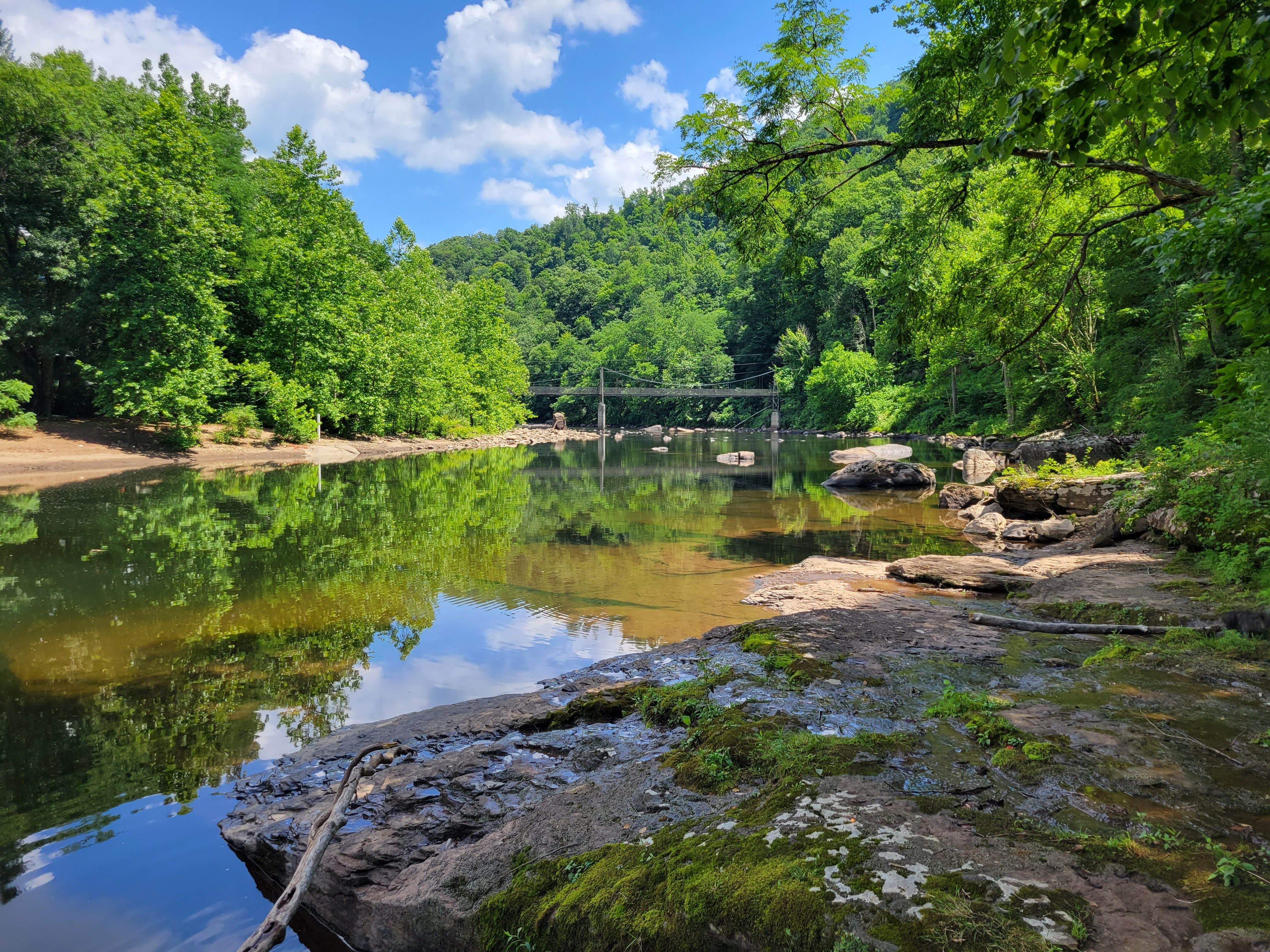 Camper submitted image from Brooklyn Heights Riverfront Campground - 1