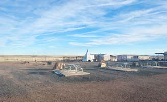 Noah E.'s photo of a dispersed camping area at Crystal Forest Museum and Gifts near Vernon, AZ
