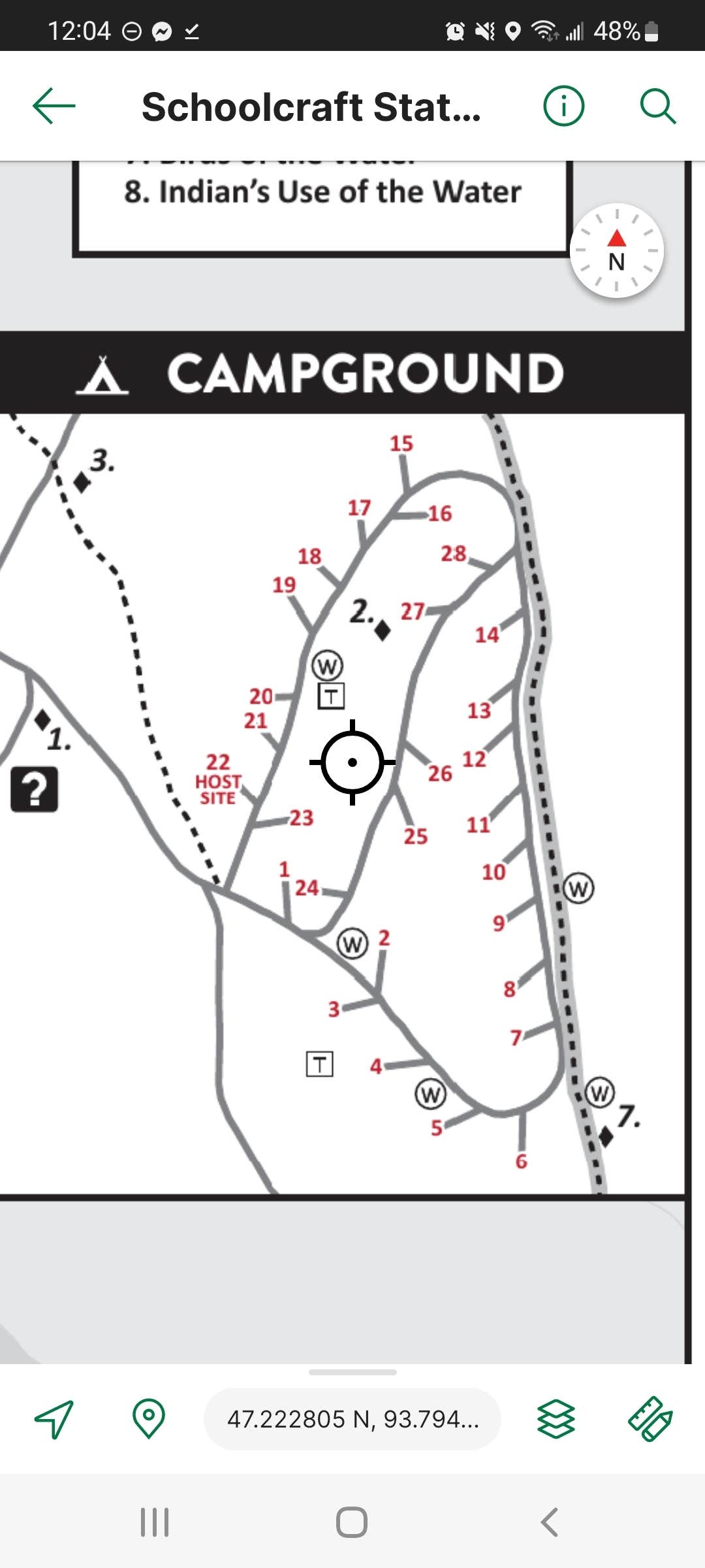 Camper-submitted photo at Schoolcraft State Park Campground near Grand Rapids, MN