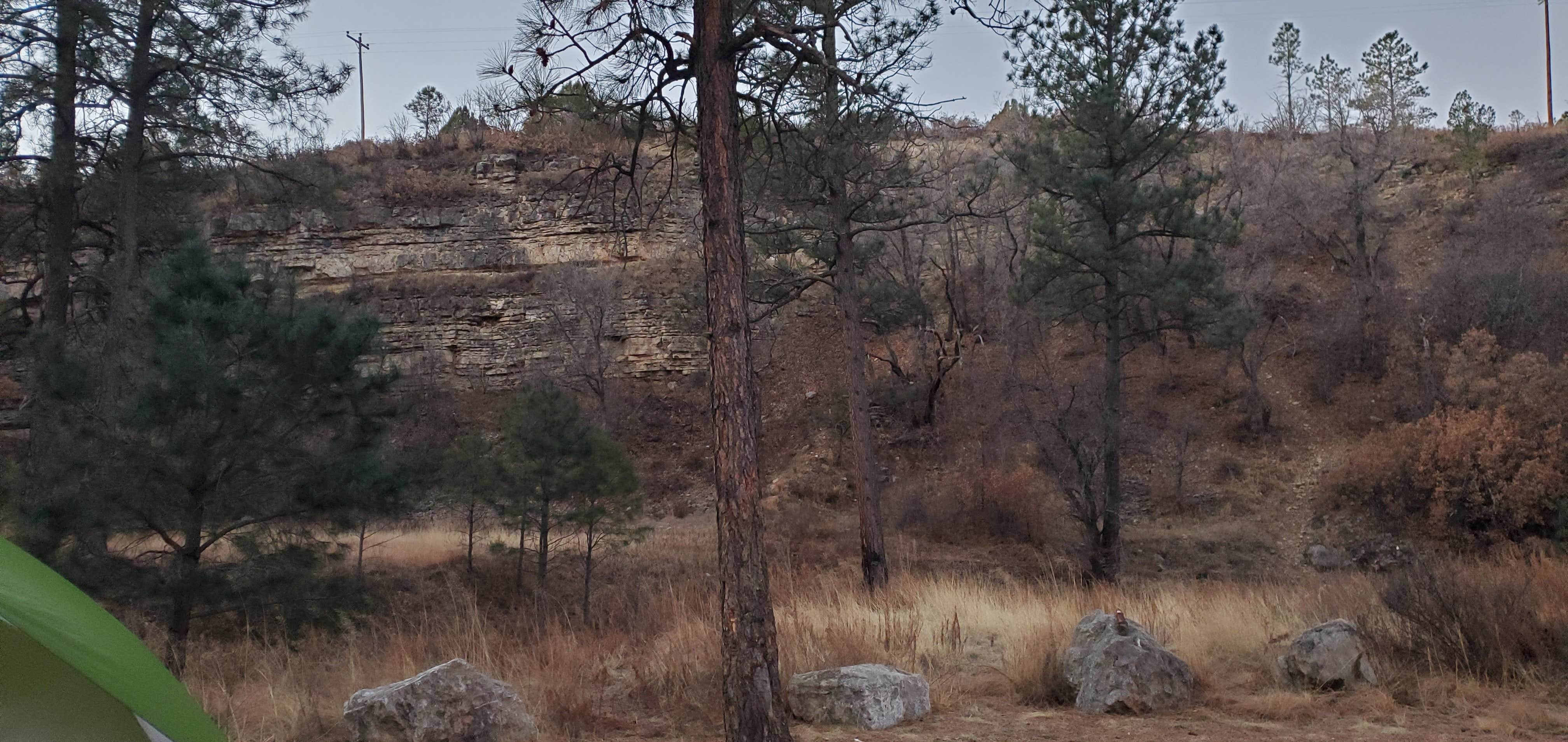Rick G.'s photo of tent camping at James Canyon Campground near Timberon, NM