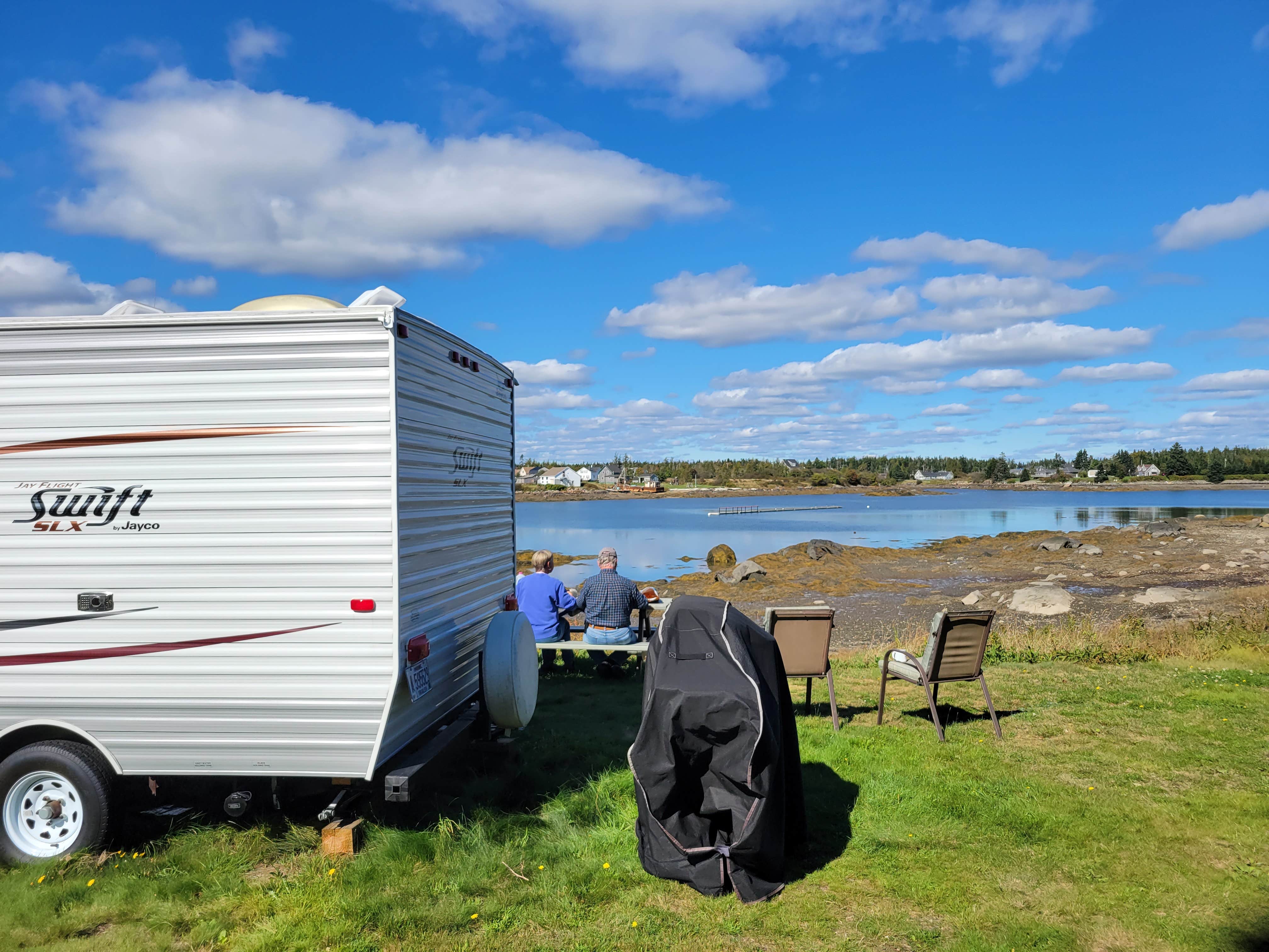 Nancy W.'s photo of rv camping at Jonesport Campground near Hancock, ME