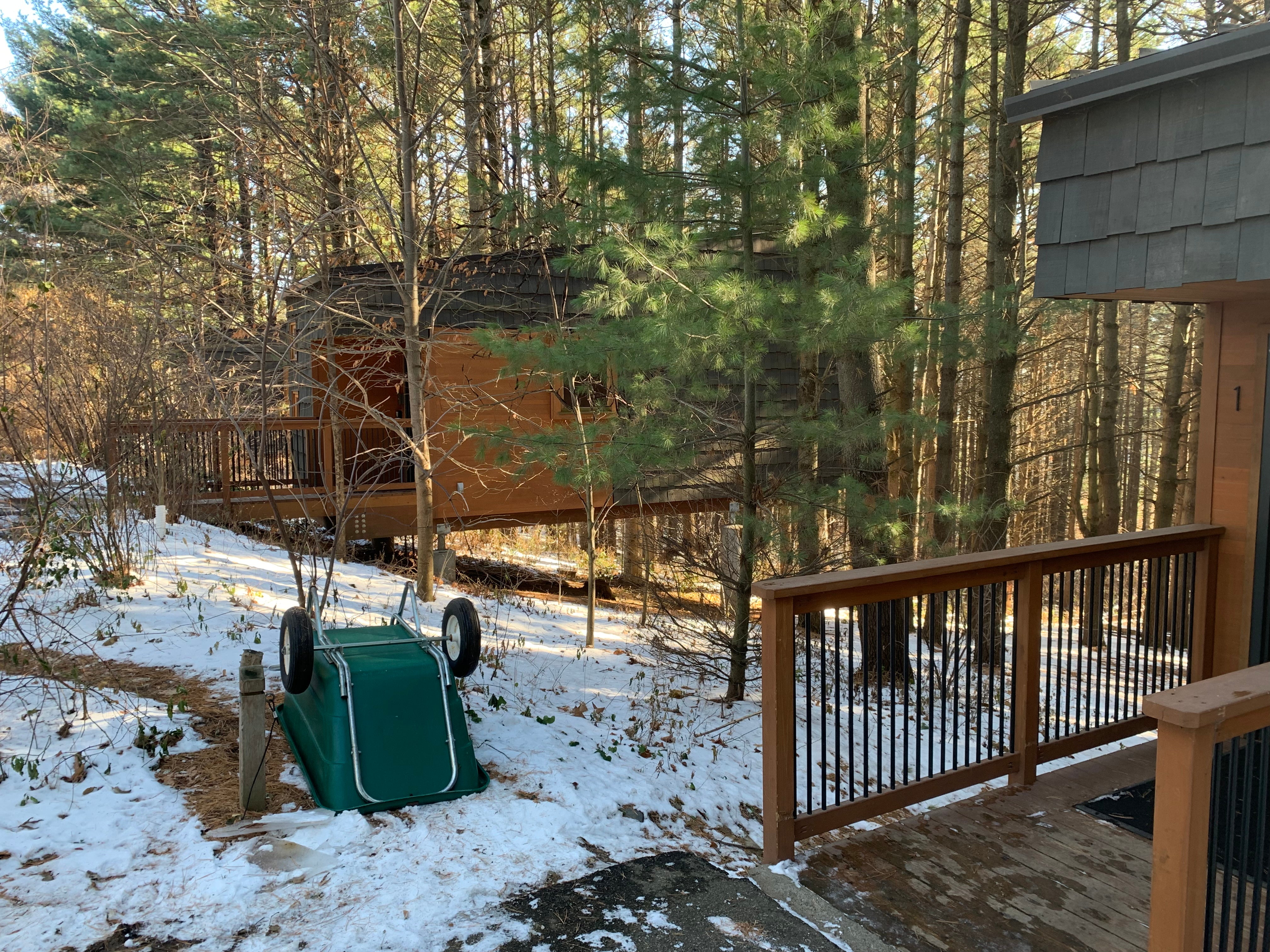 Camper submitted image from Whitetail Woods Camper Cabins - 3