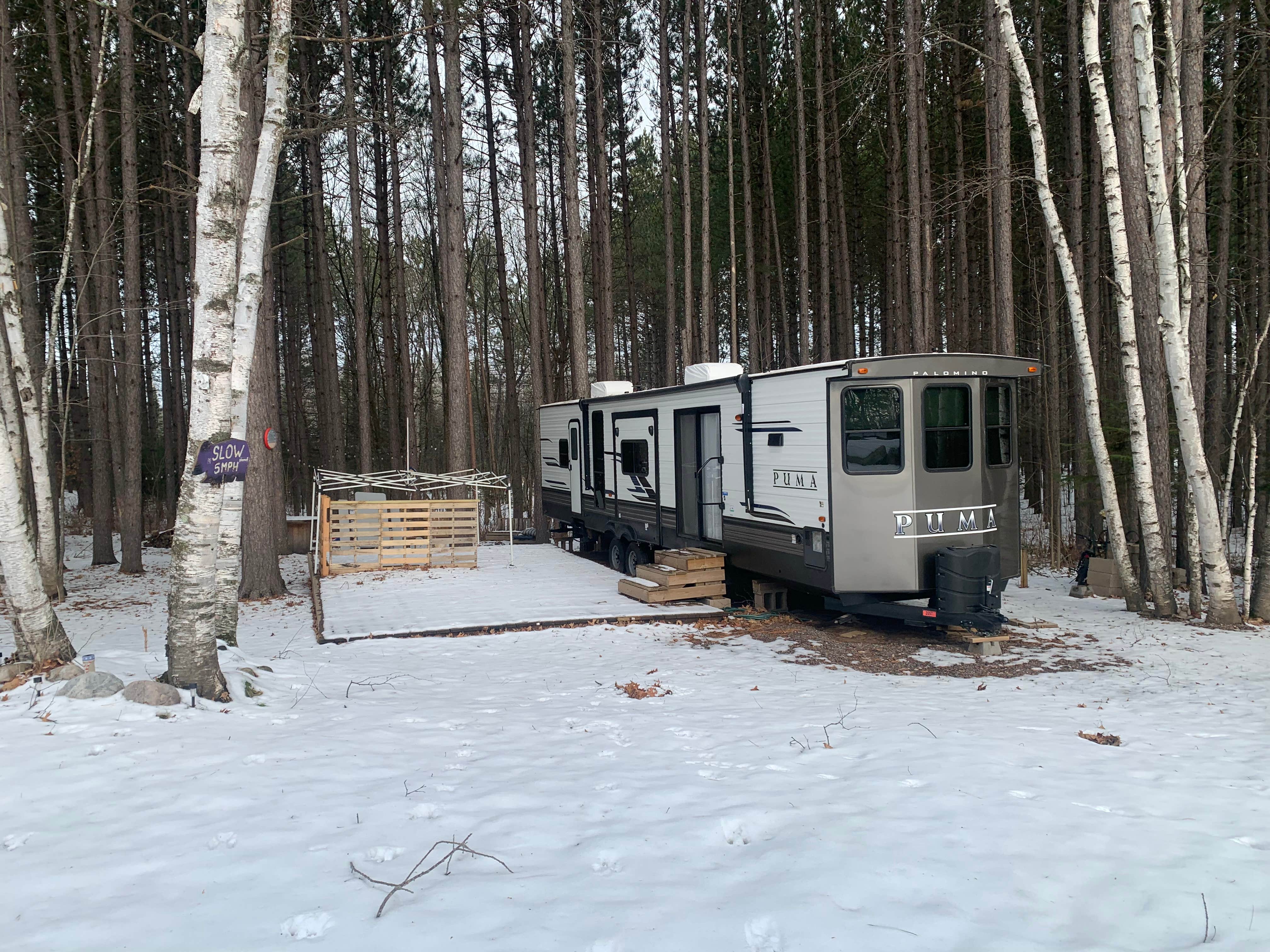 Camper-submitted photo at Bent Trout Lake Campground near Moose Lake, MN