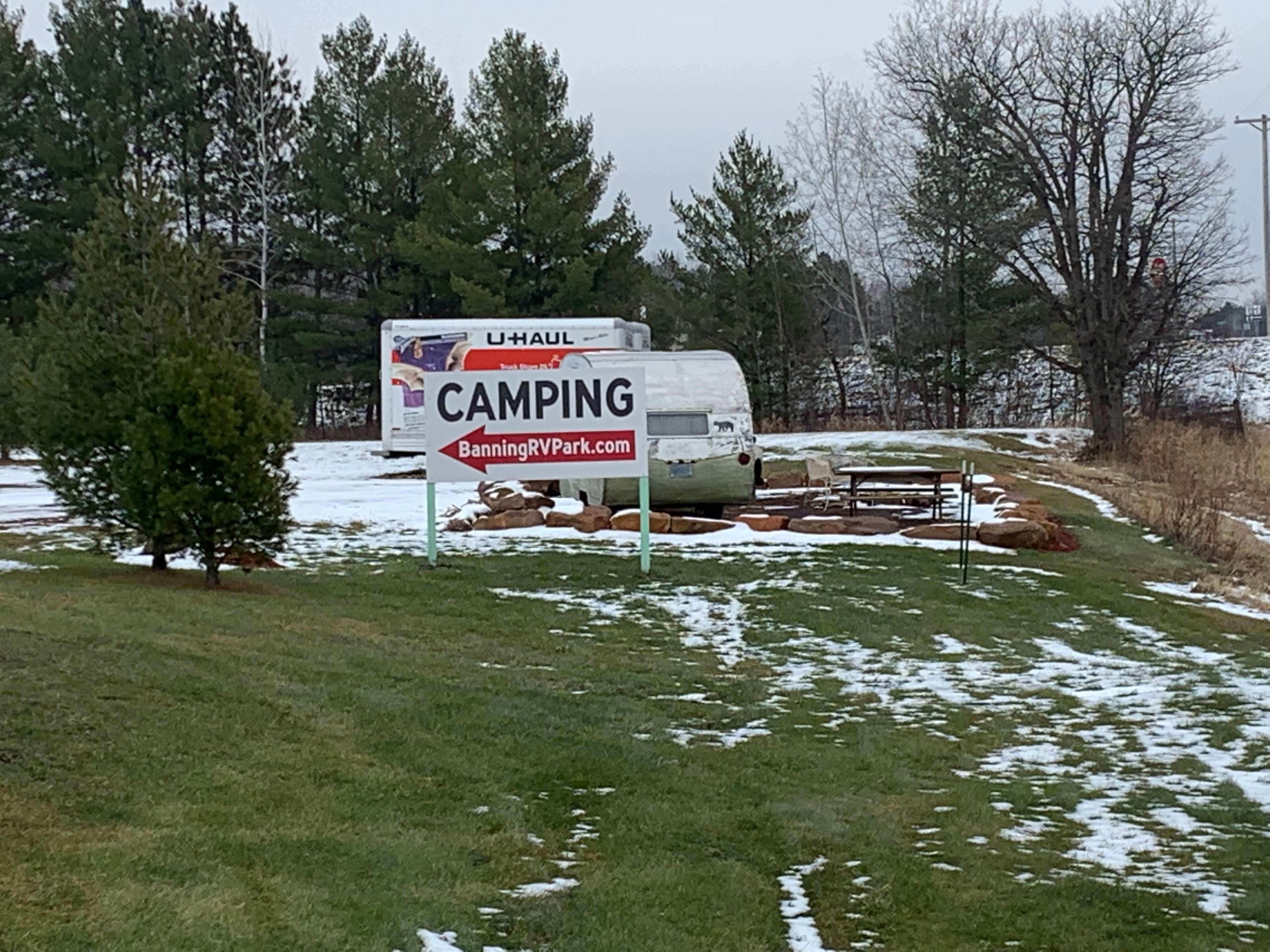 Scott M.'s photo of rv camping at Banning RV Park and Campground near Pine City, MN