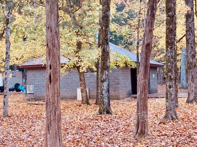 MickandKarla W.'s photo of glamping accommodations at Montgomery Bell State Park Campground near Kingston Springs, TN
