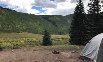 Camping near Beyul Retreat - Snug Cabin: Yeoman Park, White River National Forest, Colorado