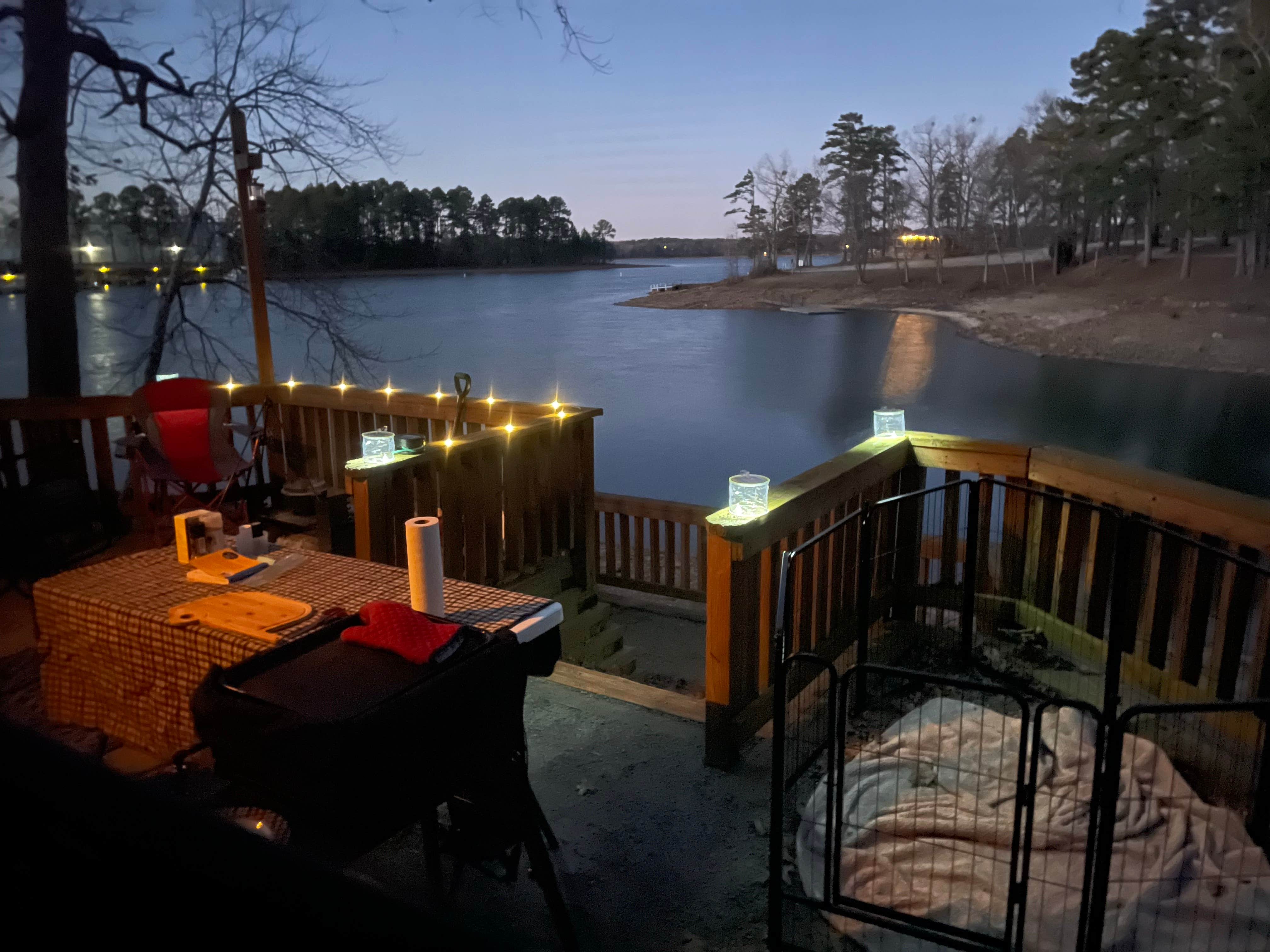 Jeff A.'s photo of glamping accommodations at Hartwell Lakeside KOA Holiday near Pelzer, SC