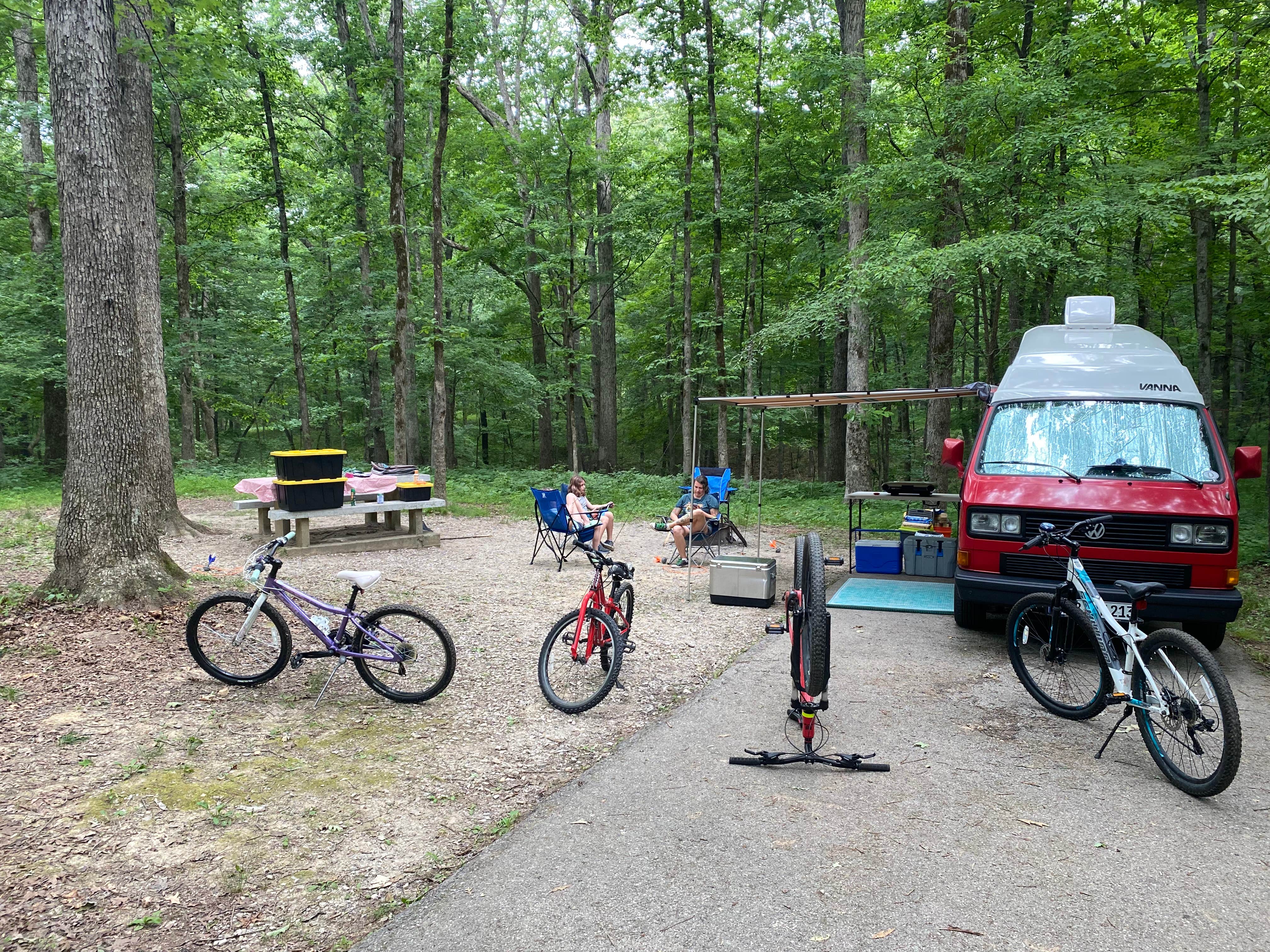 Terry K.'s photo of rv camping at Mammoth Cave Campground — Mammoth Cave National Park near Leitchfield, KY