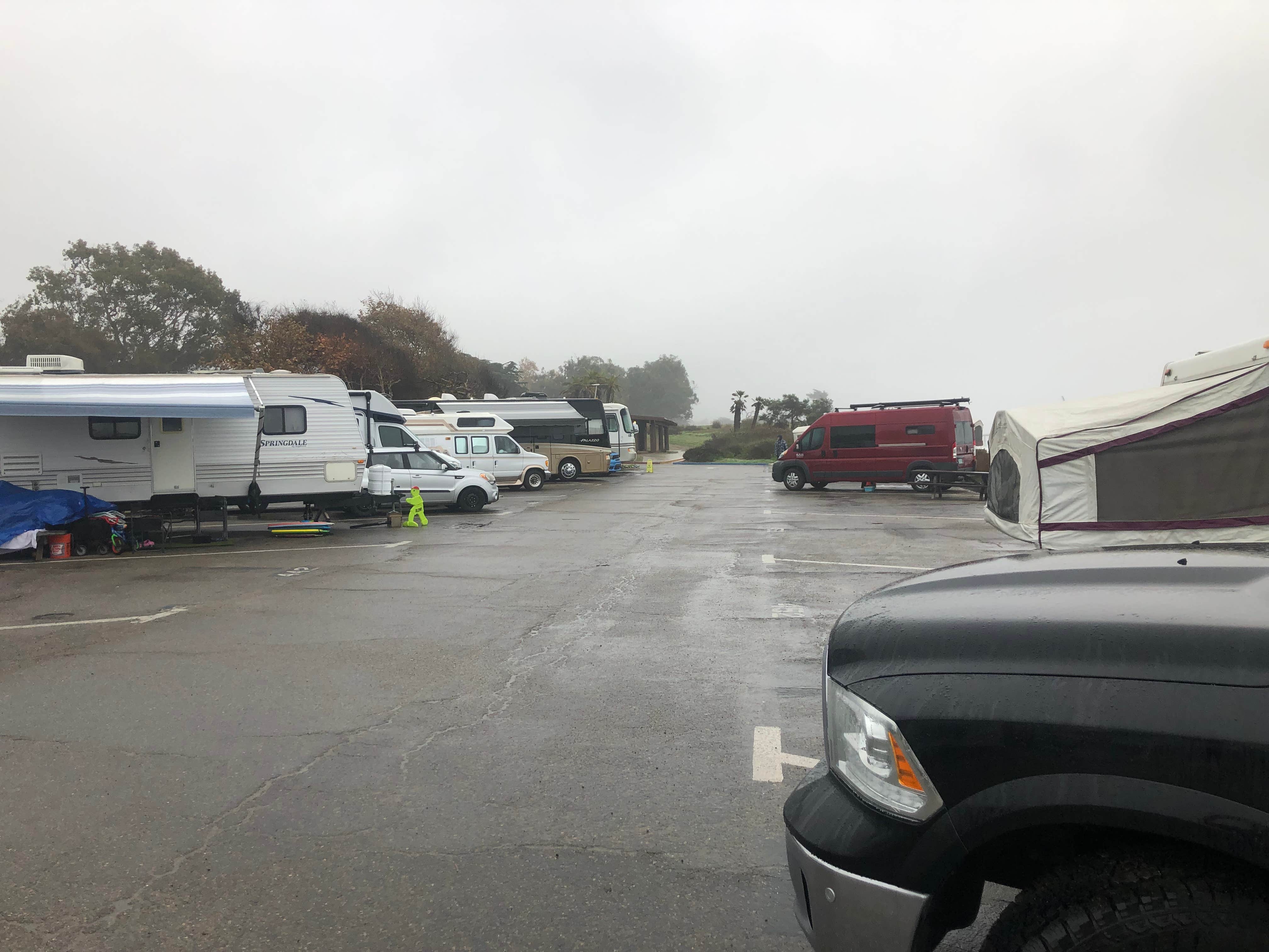 Roger W.'s photo of rv camping at Santa Cruz Campground — Carpinteria State Beach near New Cuyama, CA