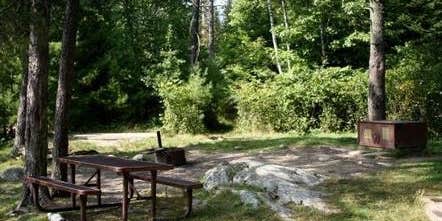 Camper submitted image from Rainy Lake Group Campsite