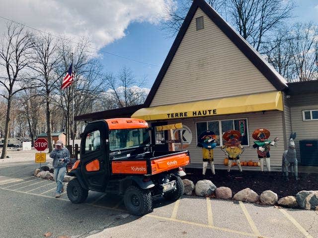 MickandKarla W.'s photo of camping with pets at Terre Haute Campground near Carlisle, IN