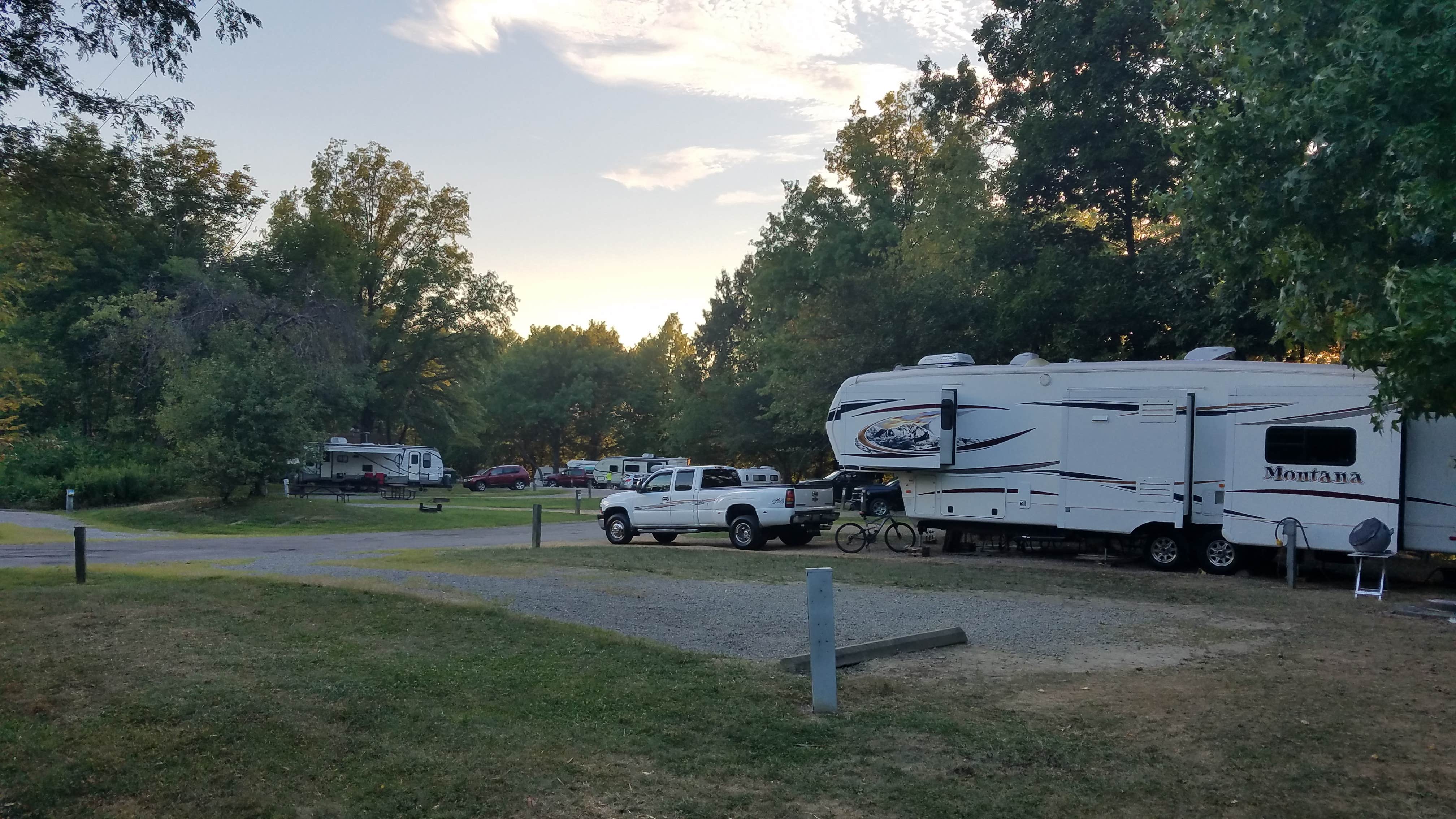 Nancy W.'s photo of rv camping at Shenango Campground near Slippery Rock, PA