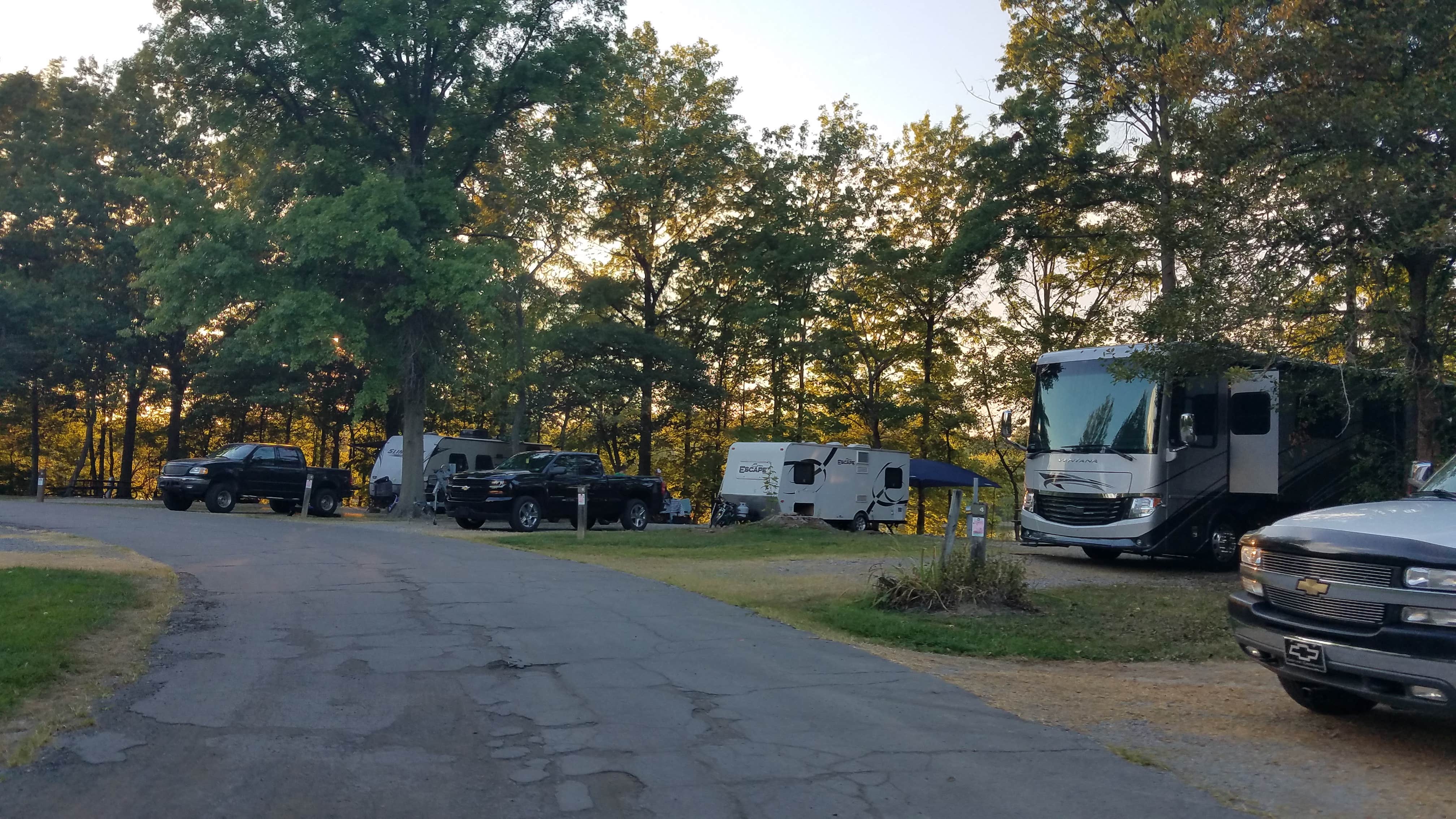 Nancy W.'s photo of rv camping at Shenango Campground near Homeacre-Lyndora, PA