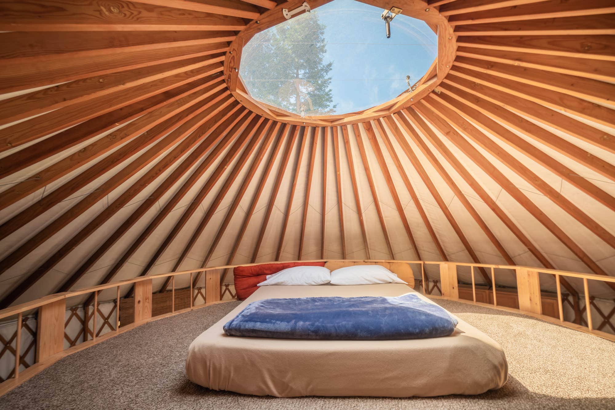 The Dyrt's photo of glamping accommodations at Strawhouse Resorts and Cafe near Essex, CA