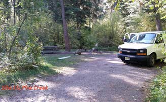 Terri K.'s photo of rv camping at Pine Creek Campground near Cooke City, MT