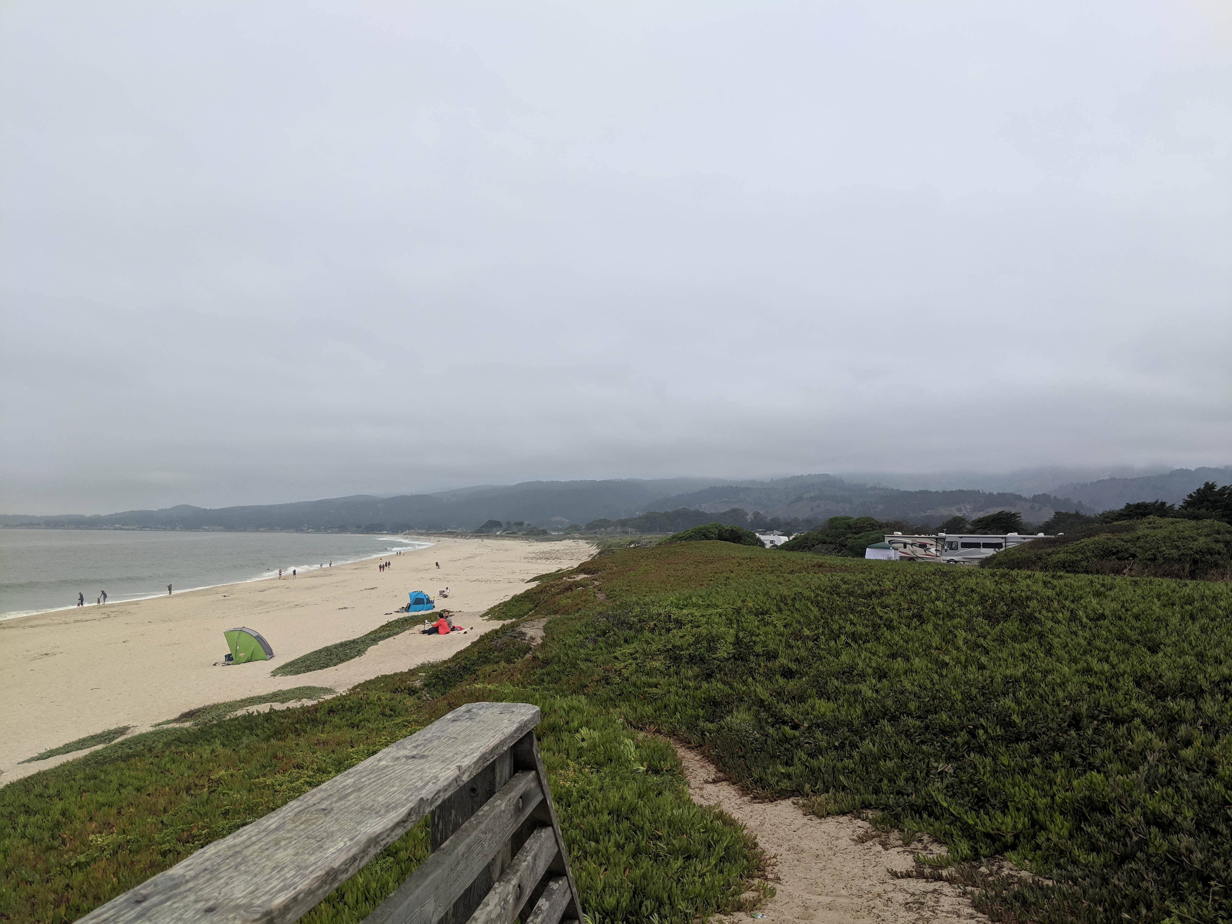 Camper-submitted photo at Half Moon Bay State Beach Campground near Alamo, CA