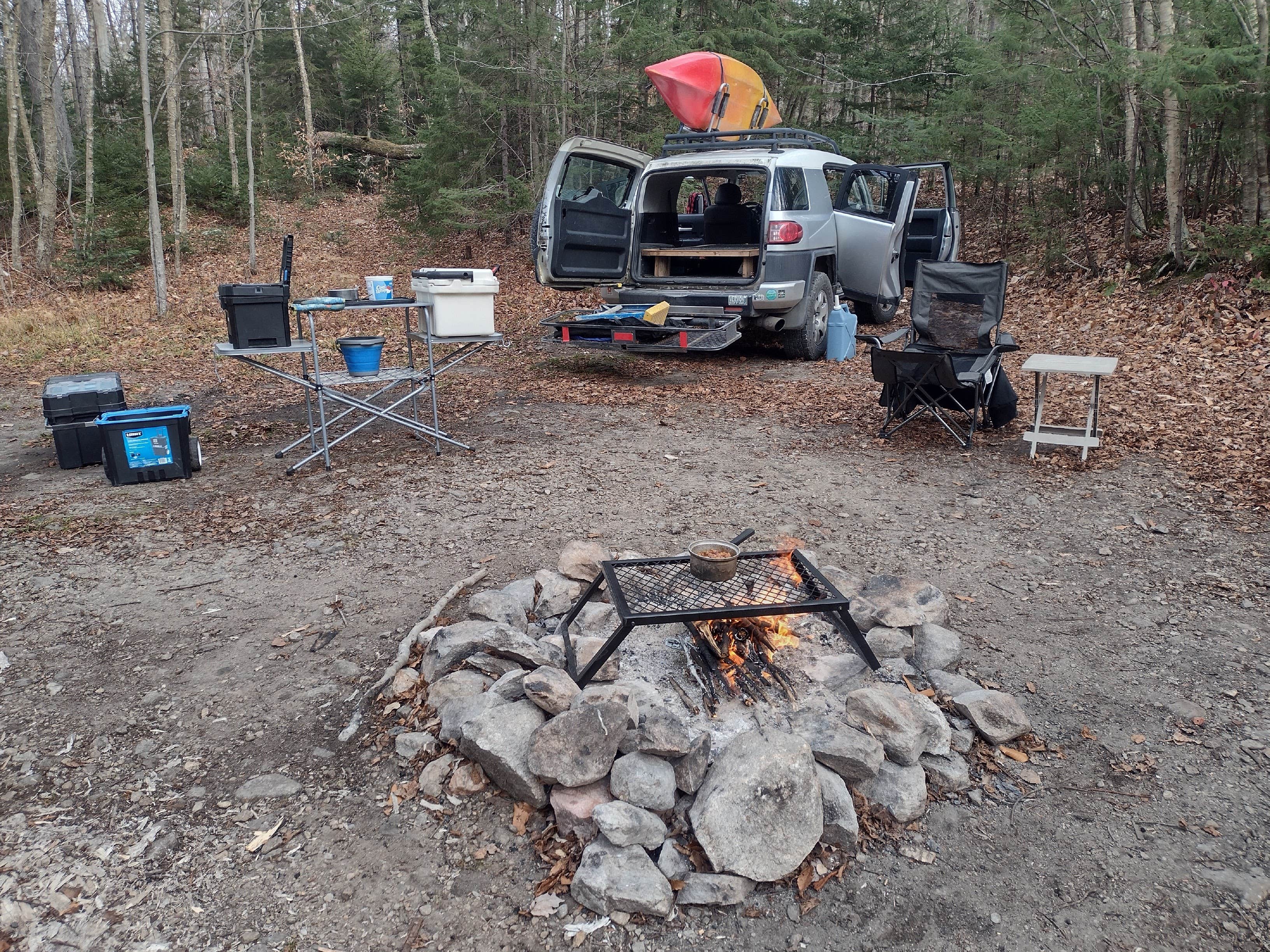 M.A.D. P.'s photo of a dispersed camping area at Somerset Airfield near Whately, MA