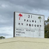 Review photo of 21 Palms RV Resort by Stuart K., January 1, 2023