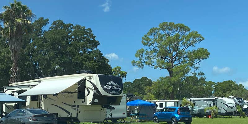 Camper submitted image from South Daytona RV Park &Tropical Gardens