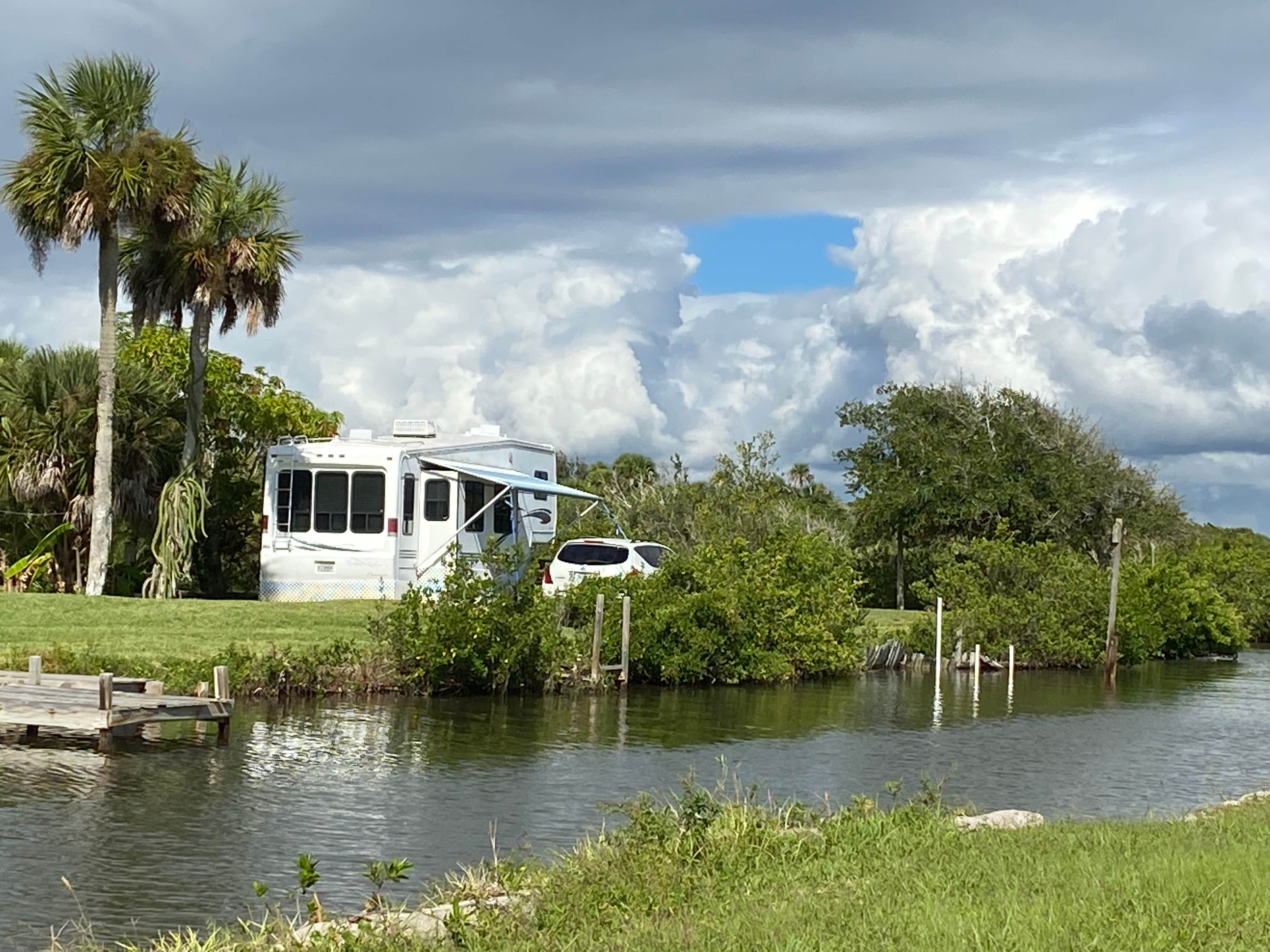 Camper-submitted photo at Oak Hill Fish Camp near Titusville, FL