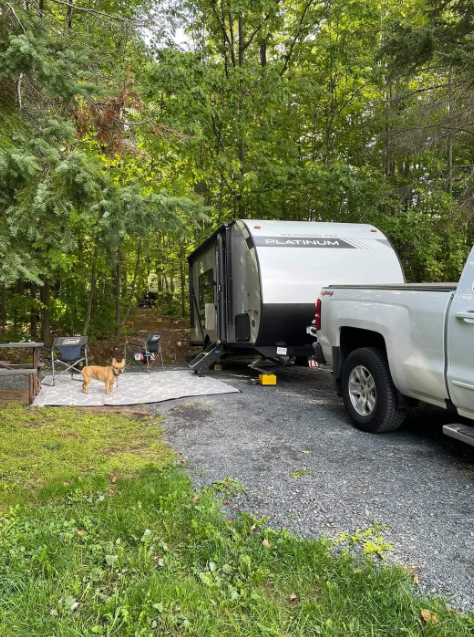 Camper-submitted photo at Apostle Islands Area Campground near Bayfield, WI