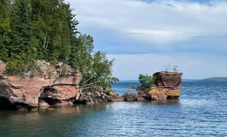 Camping near Clark Cove: Apostle Islands Area Campground, Bayfield, Wisconsin