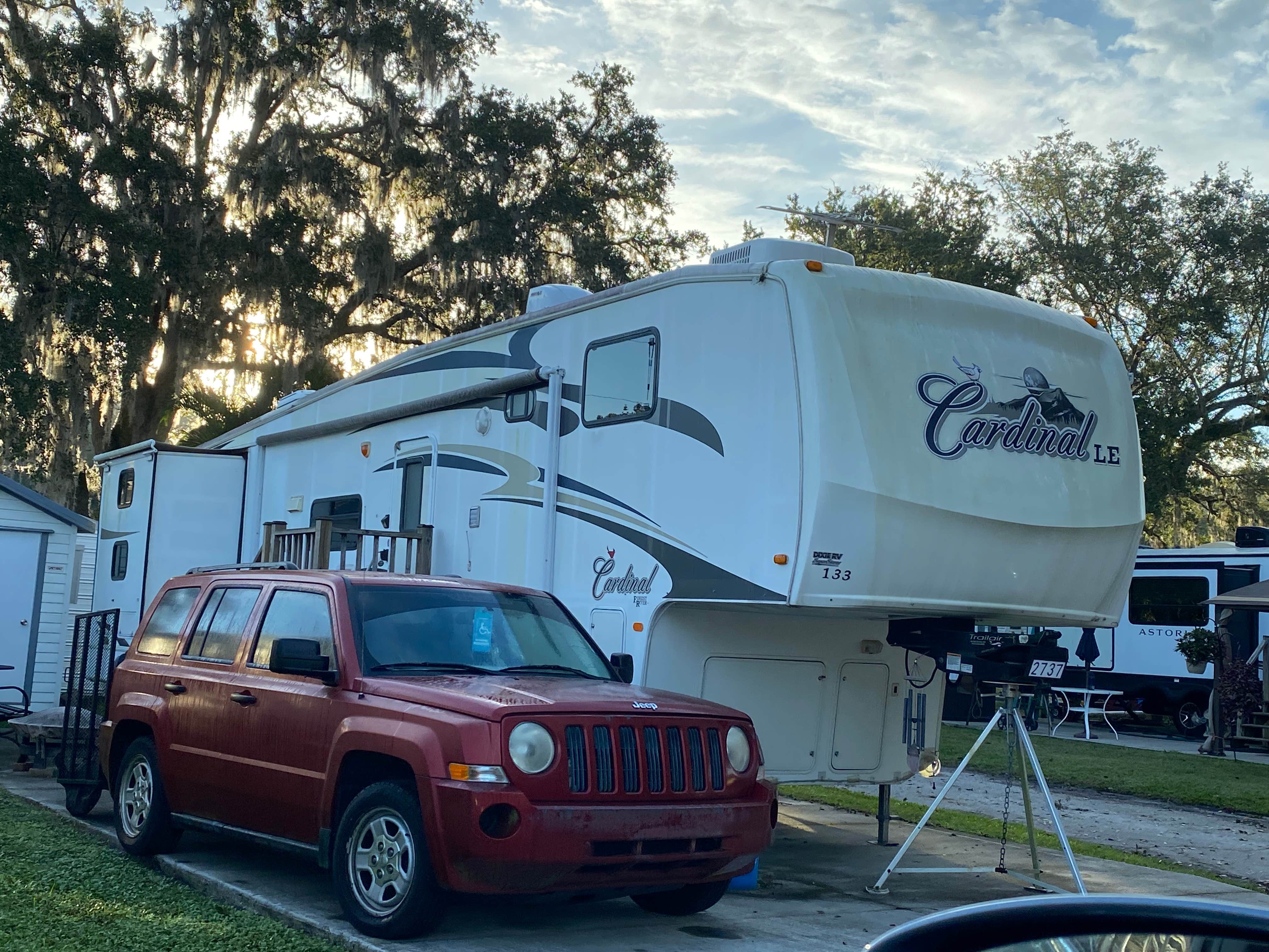 Stuart K.'s photo of rv camping at Mill Creek RV Resort near Flamingo, FL