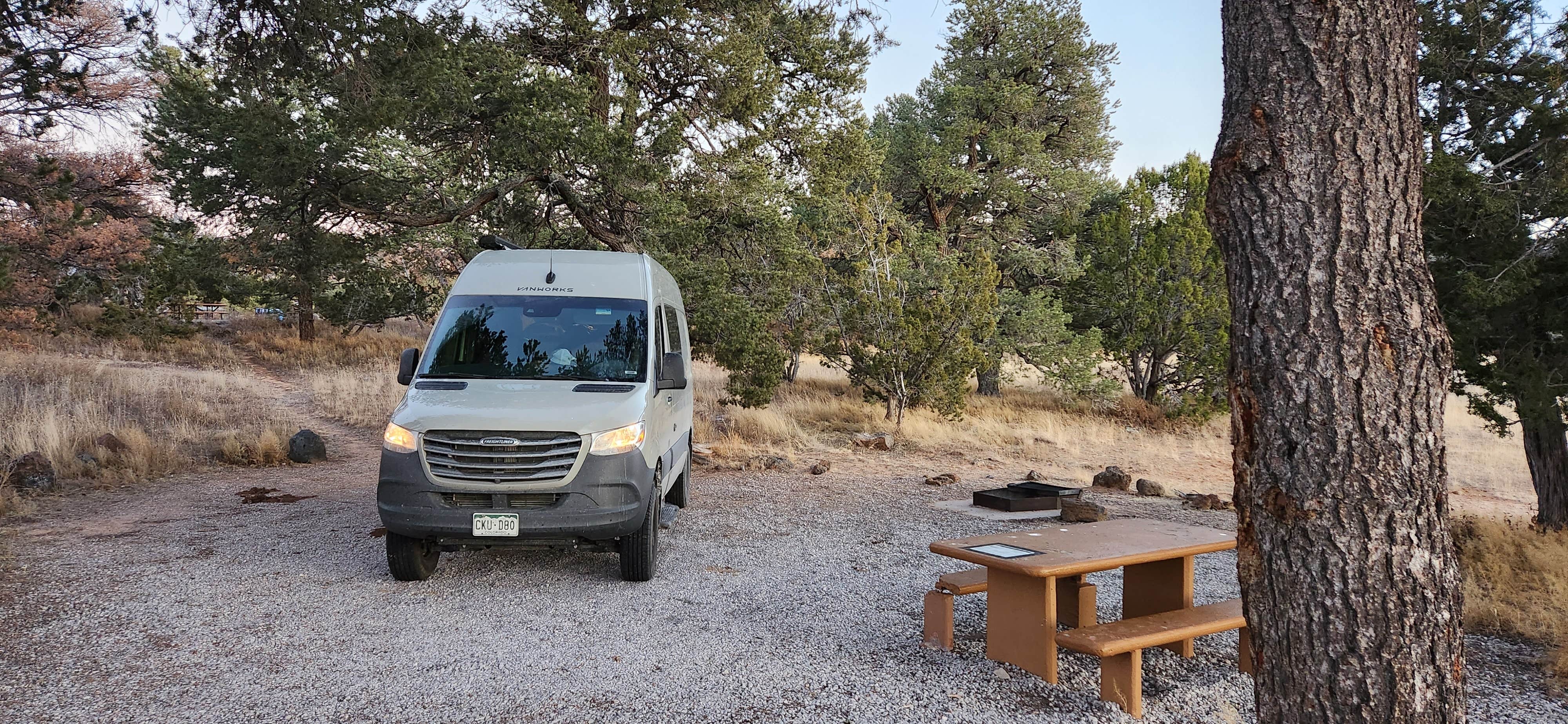 Bill's photo of rv camping at El Morro National Monument near Mentmore, NM