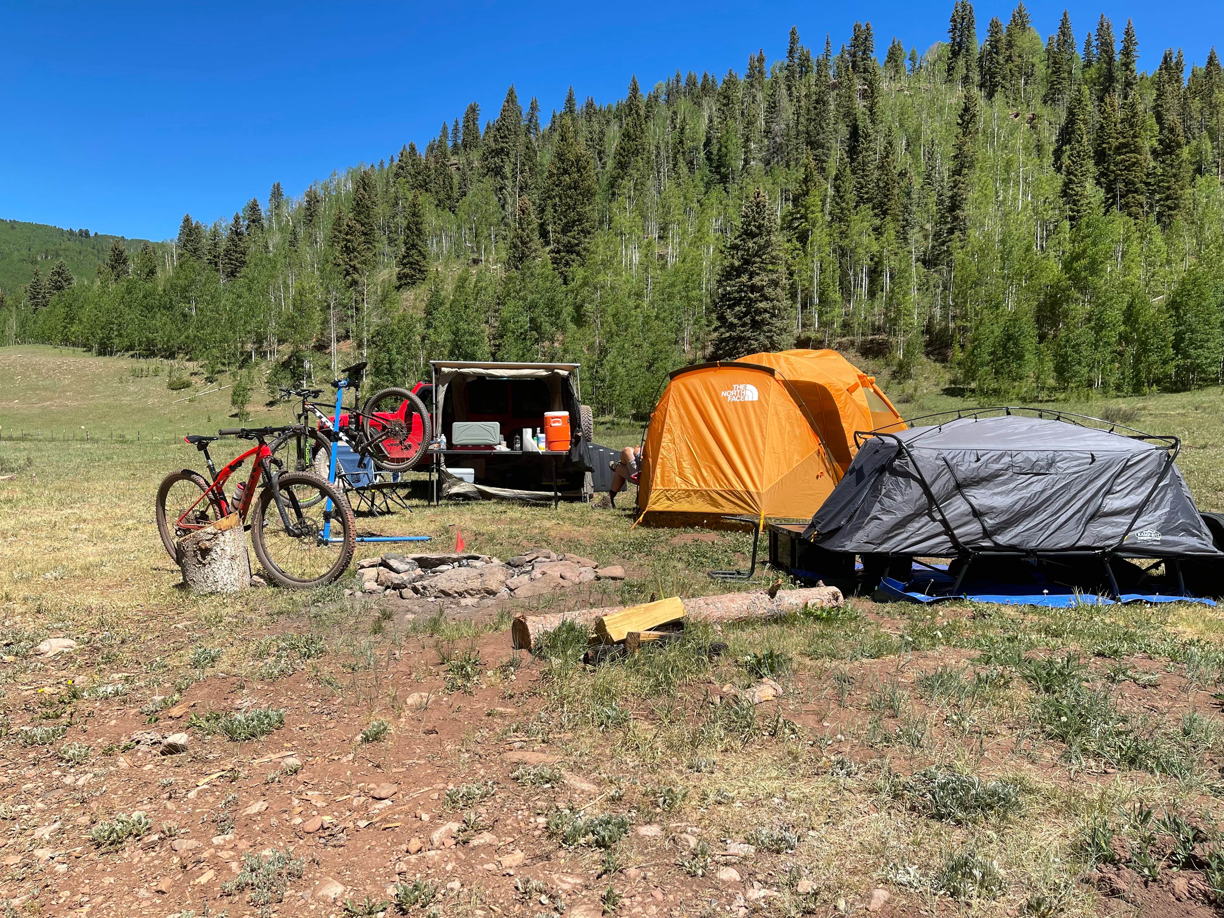 Chris A.'s photo at Hermosa Creek Trailhead - Dispersed Camping near San Juan National Forest