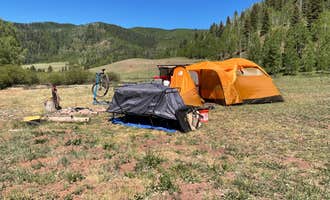 Camping near Roche Gulch near Delores River: Hermosa Creek Trailhead - Dispersed Camping, Rico, Colorado