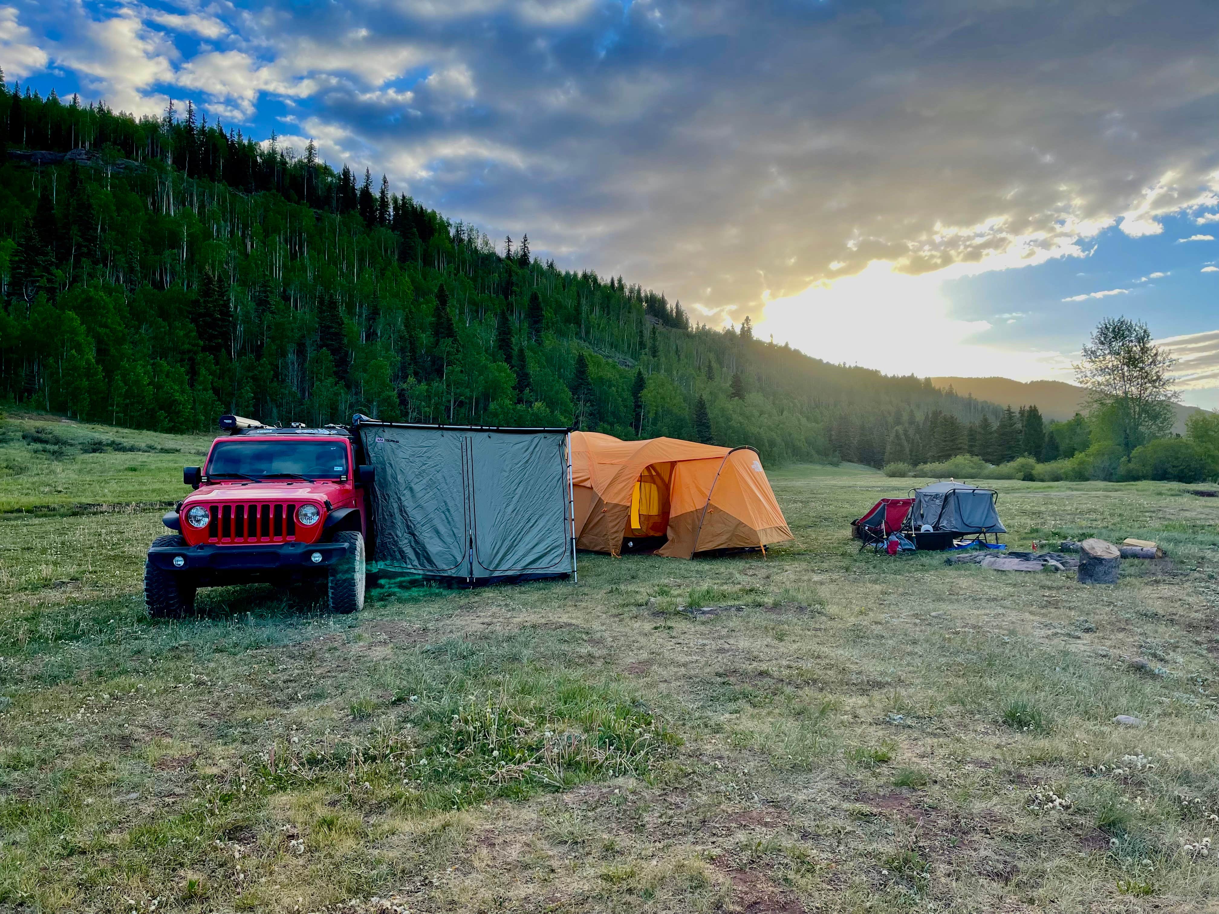 Camper-submitted photo at Hermosa Creek Trailhead - Dispersed Camping near San Juan National Forest