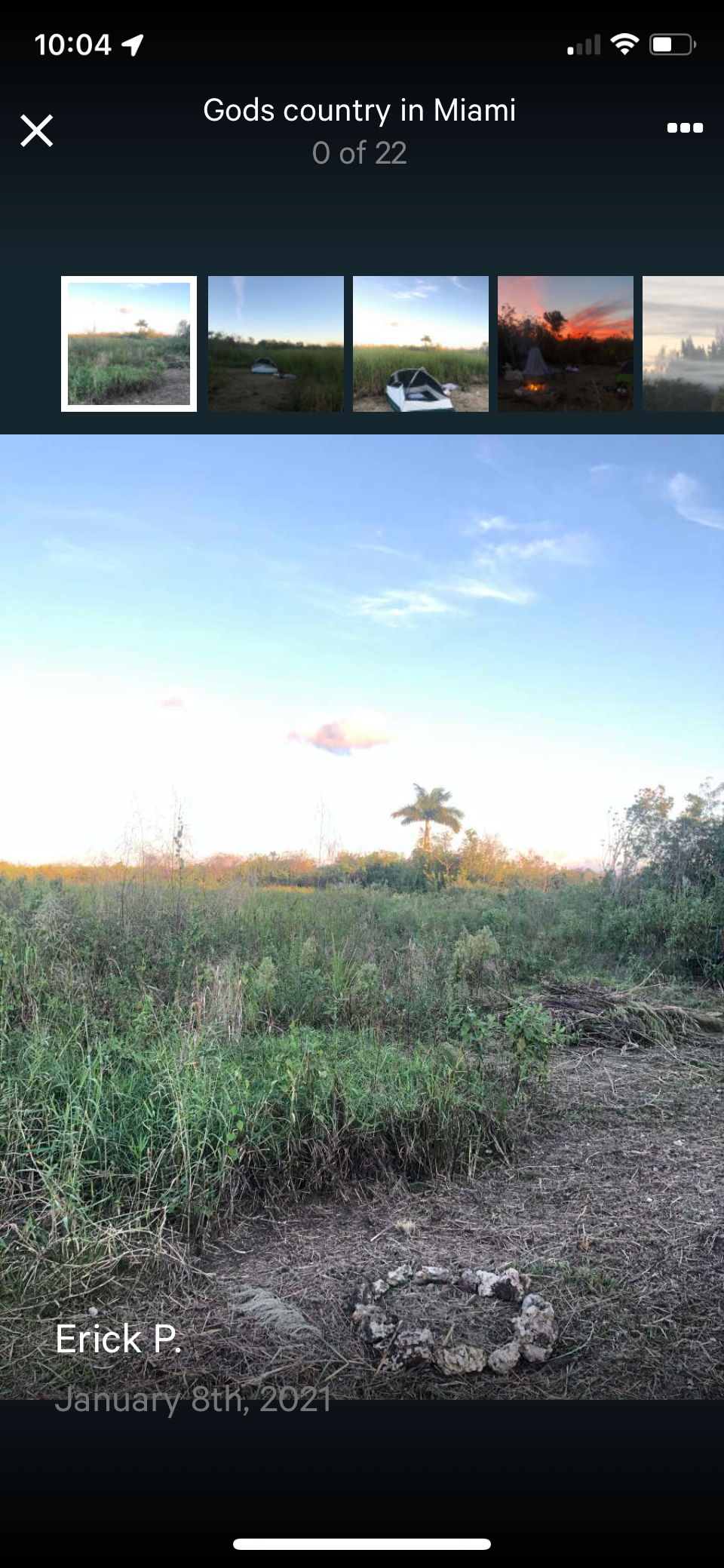 Camper-submitted photo at Gods Country in Miami near Biscayne National Park