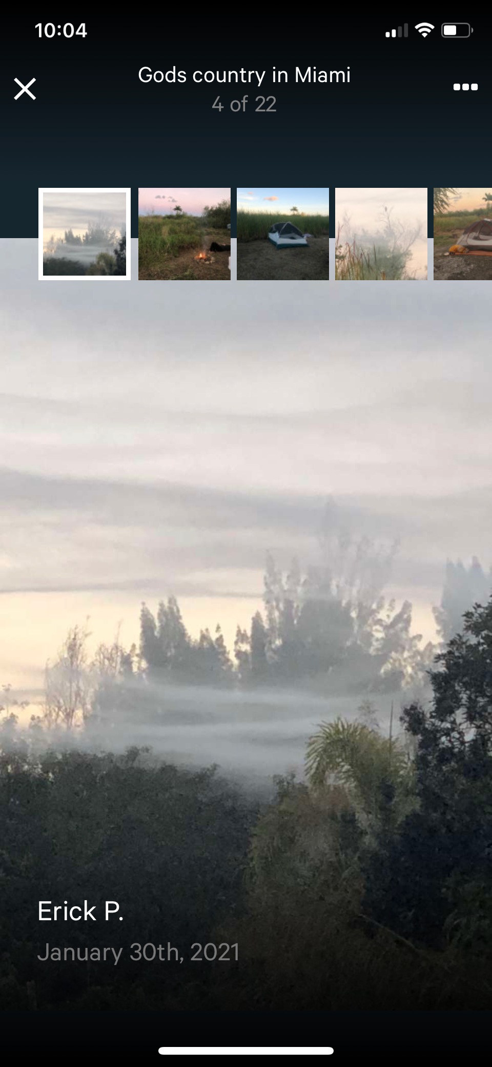 Camper-submitted photo at Gods Country in Miami near Biscayne National Park