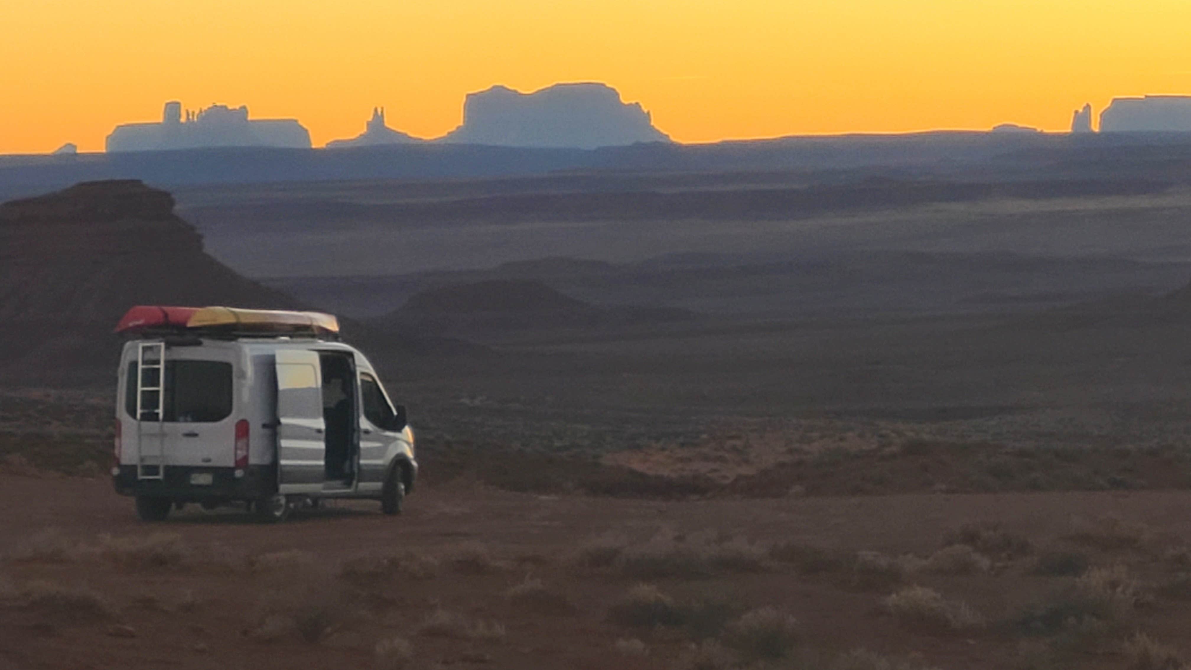 Eric F.'s photo of rv camping at Valley of the Gods Dispersed Camping near Kayenta, AZ