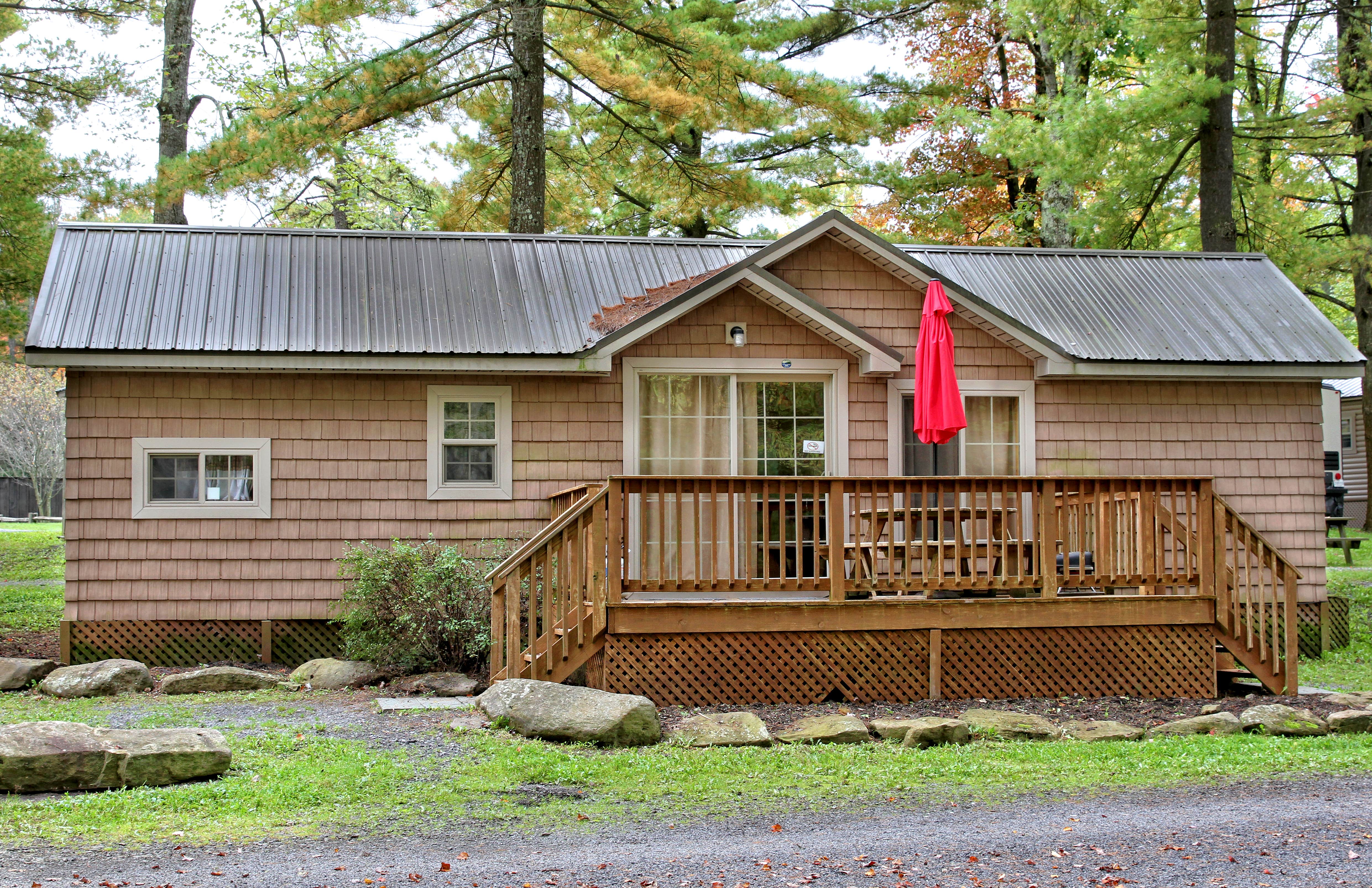 Seven Mountains C.'s photo of a cabin at Seven Mountains Campground near Milroy, PA