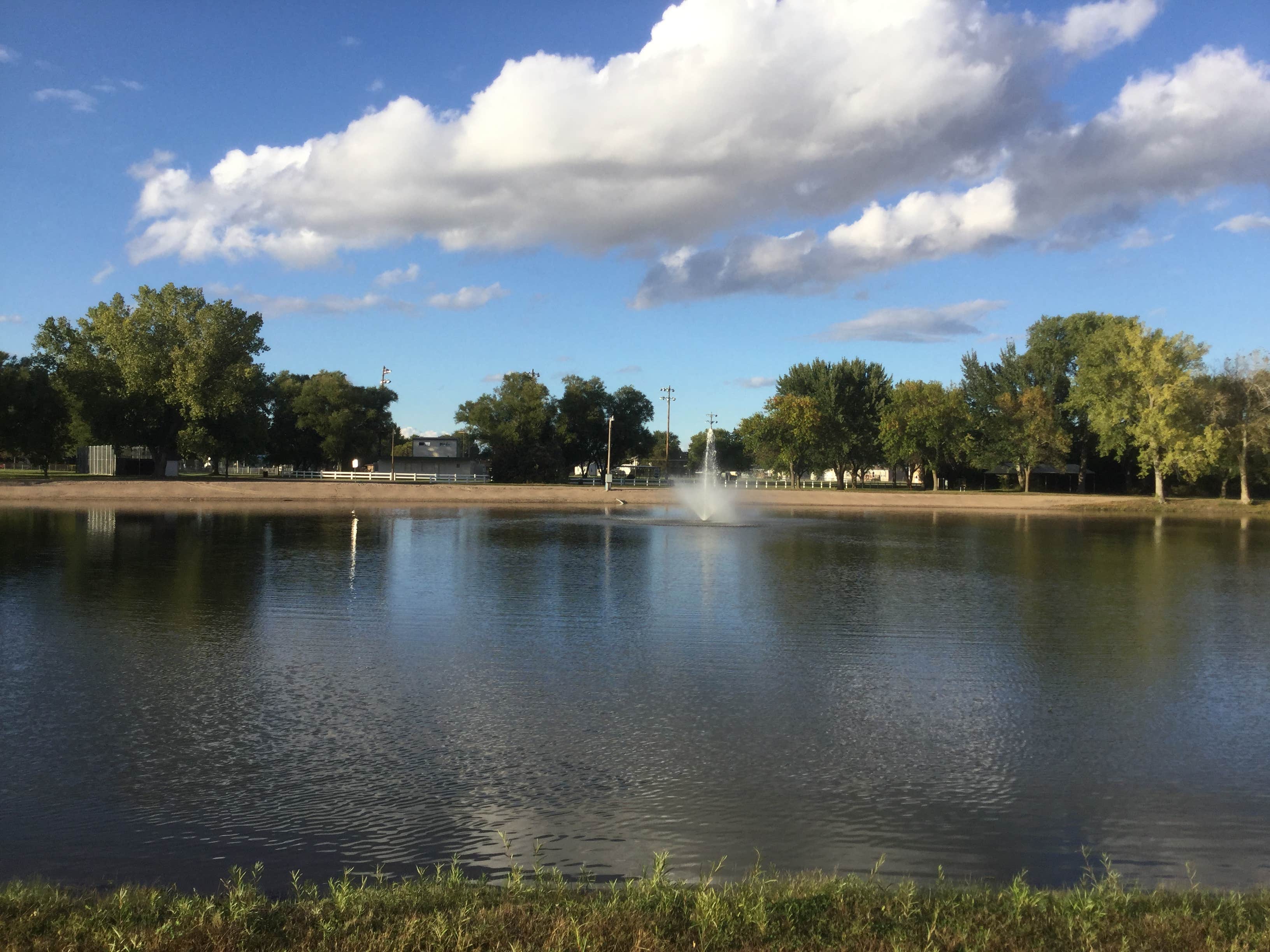 Camping near Lake Babcock at Loup Park: Silver Creek City Park, Stromsburg, Nebraska