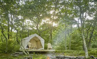 Camping near Giant Ledge Primitive Camp: Osa Trail, Kerhonkson, New York