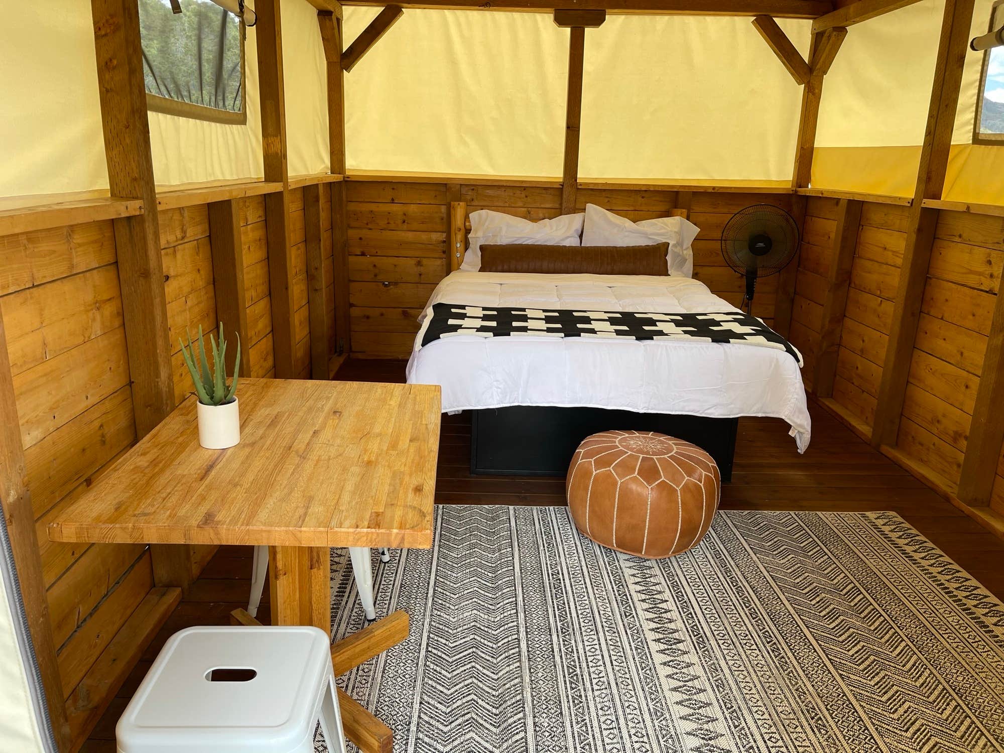 The Dyrt's photo of glamping accommodations at BV Overlook near Cotopaxi, CO