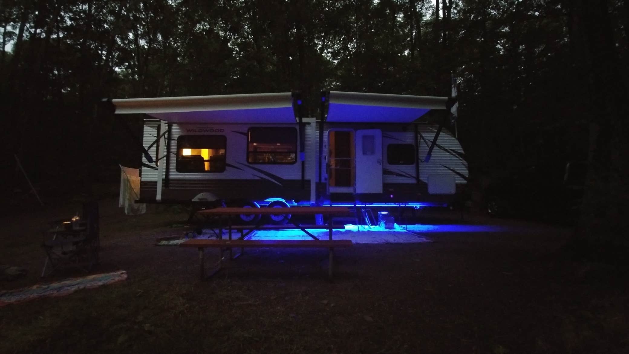Jody B.'s photo of rv camping at Burlingame State Park Campground in Rhode Island
