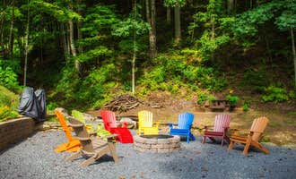 Camping near Pause || Eco-Retreat: Turkey Creek Cove Cabins, Canton, North Carolina